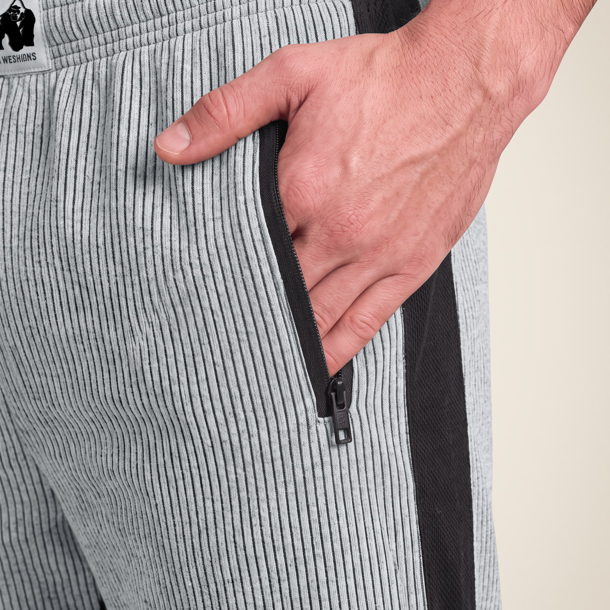 Augustine Old School Pants - Gray – Gorilla Wear