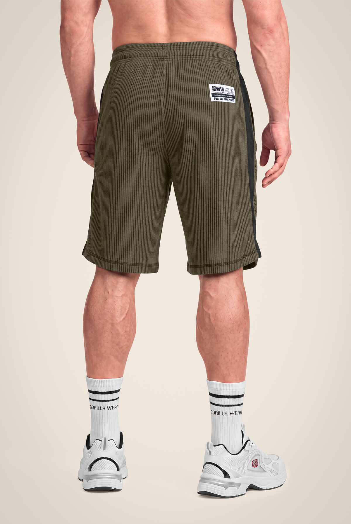 Gorilla Wear Augustine Old School Shorts Shorts Army Green