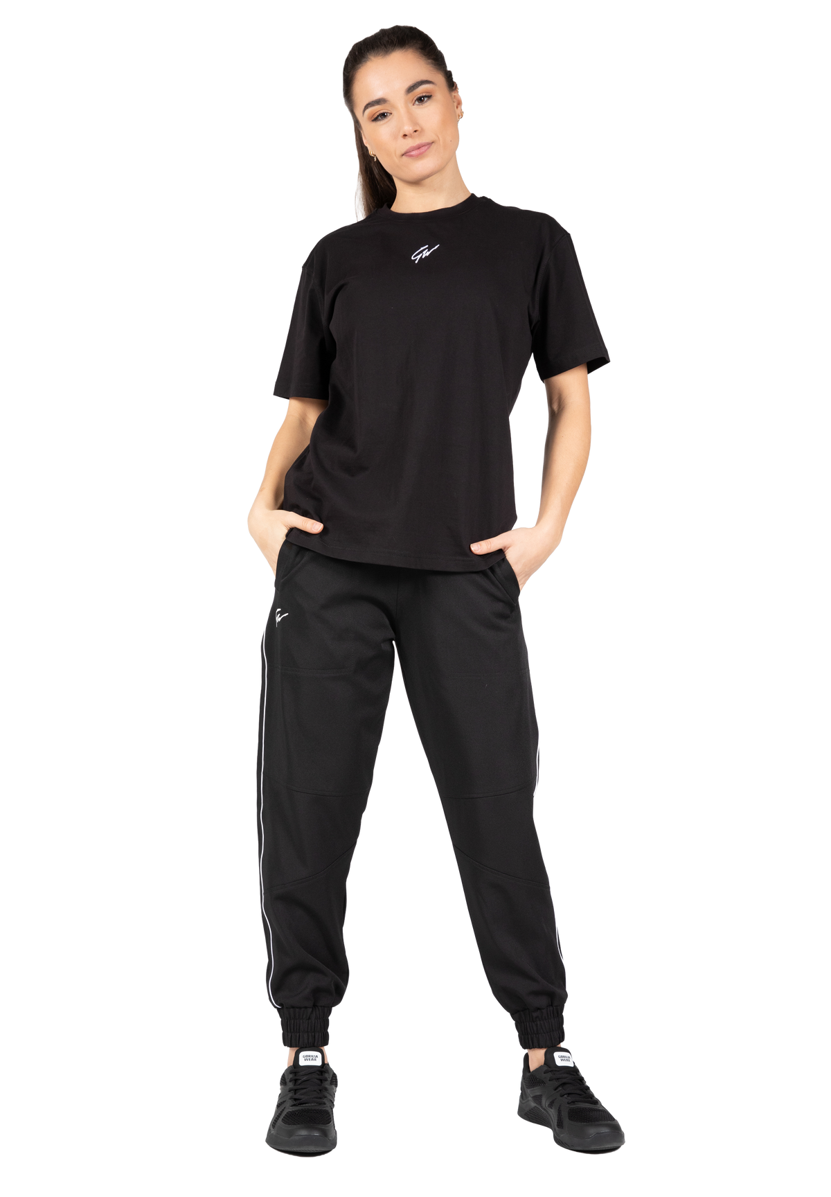 Gorilla Wear Bixby Oversized T-Shirt T-Shirt & Tops Black
