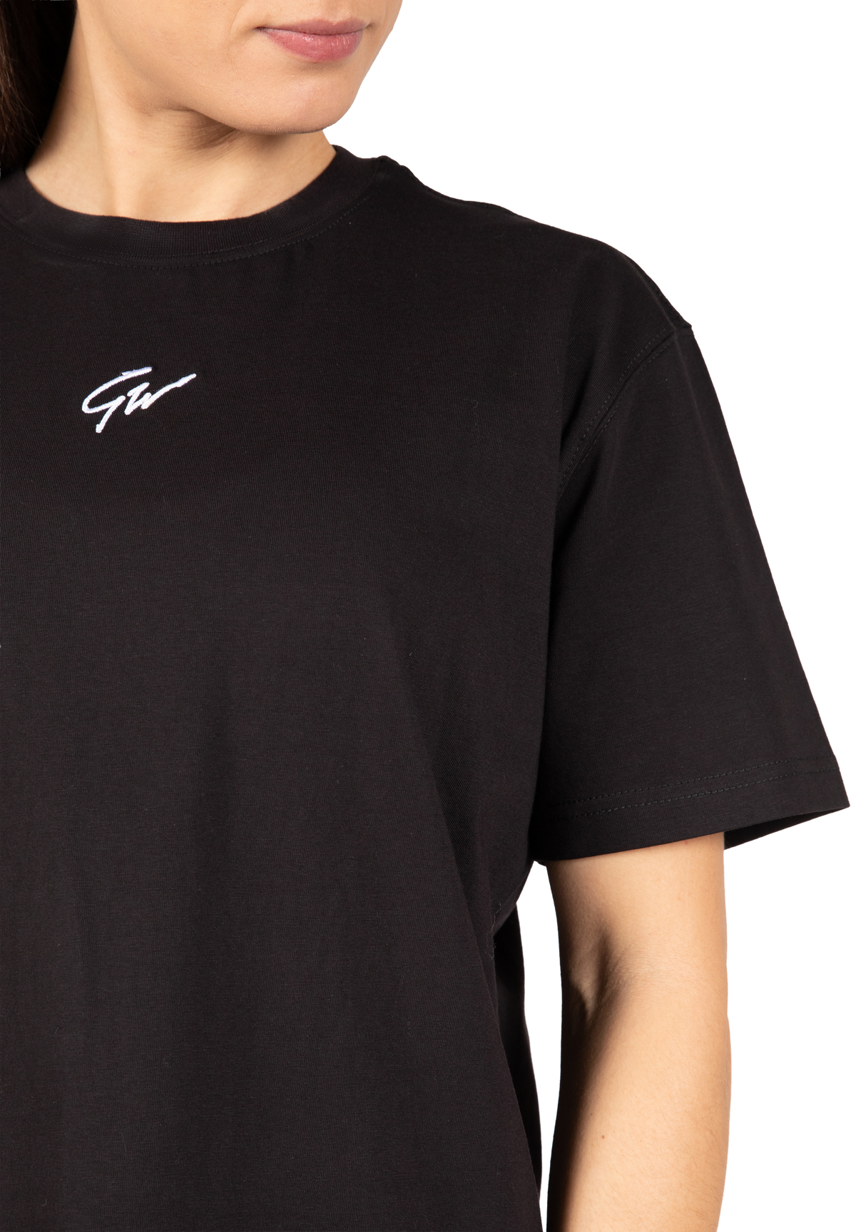 Gorilla Wear Bixby Oversized T-Shirt T-Shirt & Tops Black