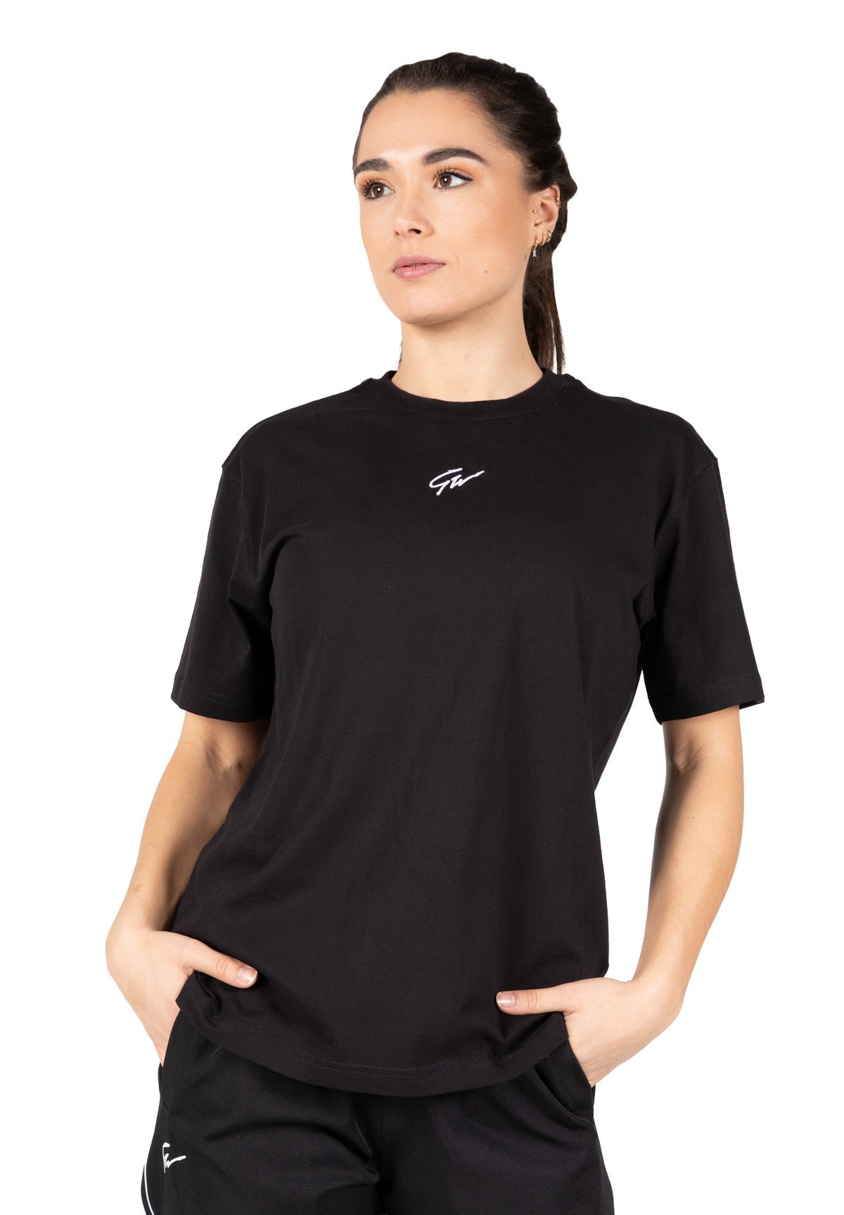 Gorilla Wear Bixby Oversized T-Shirt T-Shirt & Tops Black