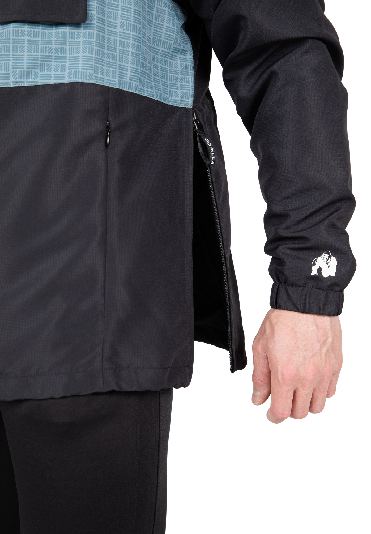 Gorilla Wear Bolton Windbreaker Jacket Black