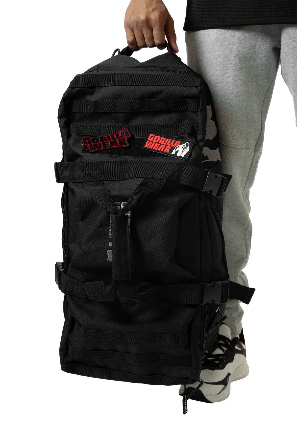 Gorilla Wear Cardiff Bag Gym Bags & Backpacks Black