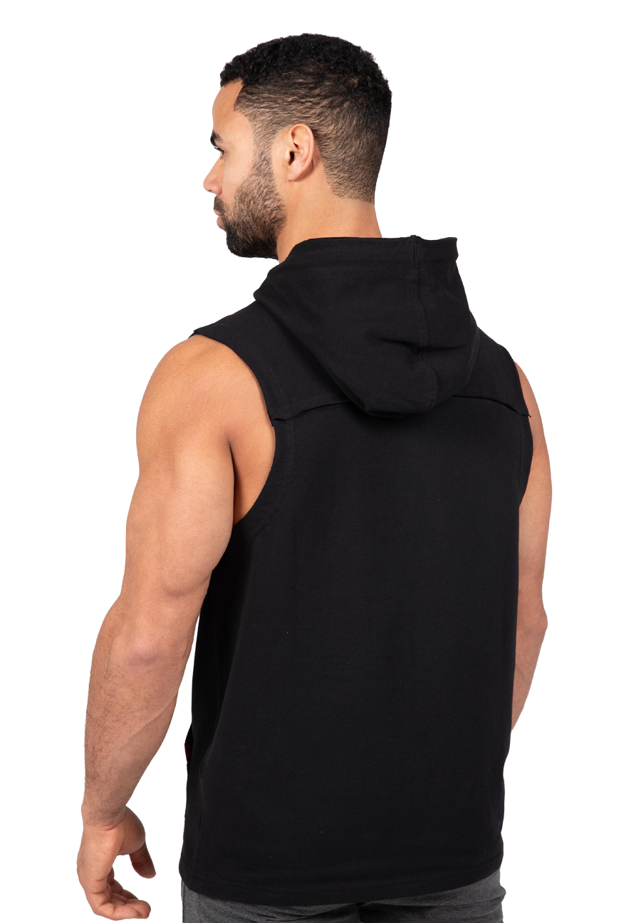 Gorilla Wear Chico S/L Hooded T-Shirt T-Shirt & Tops Black