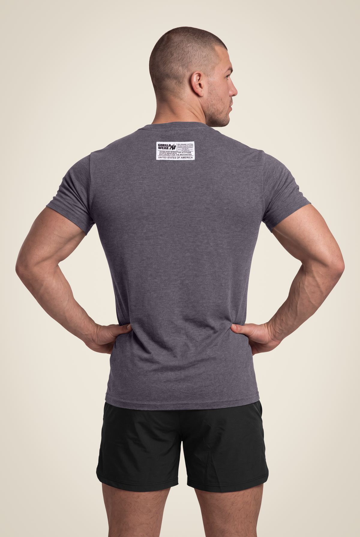 Gorilla Wear Classic T-Shirt T-Shirt & Tops Dark Gray