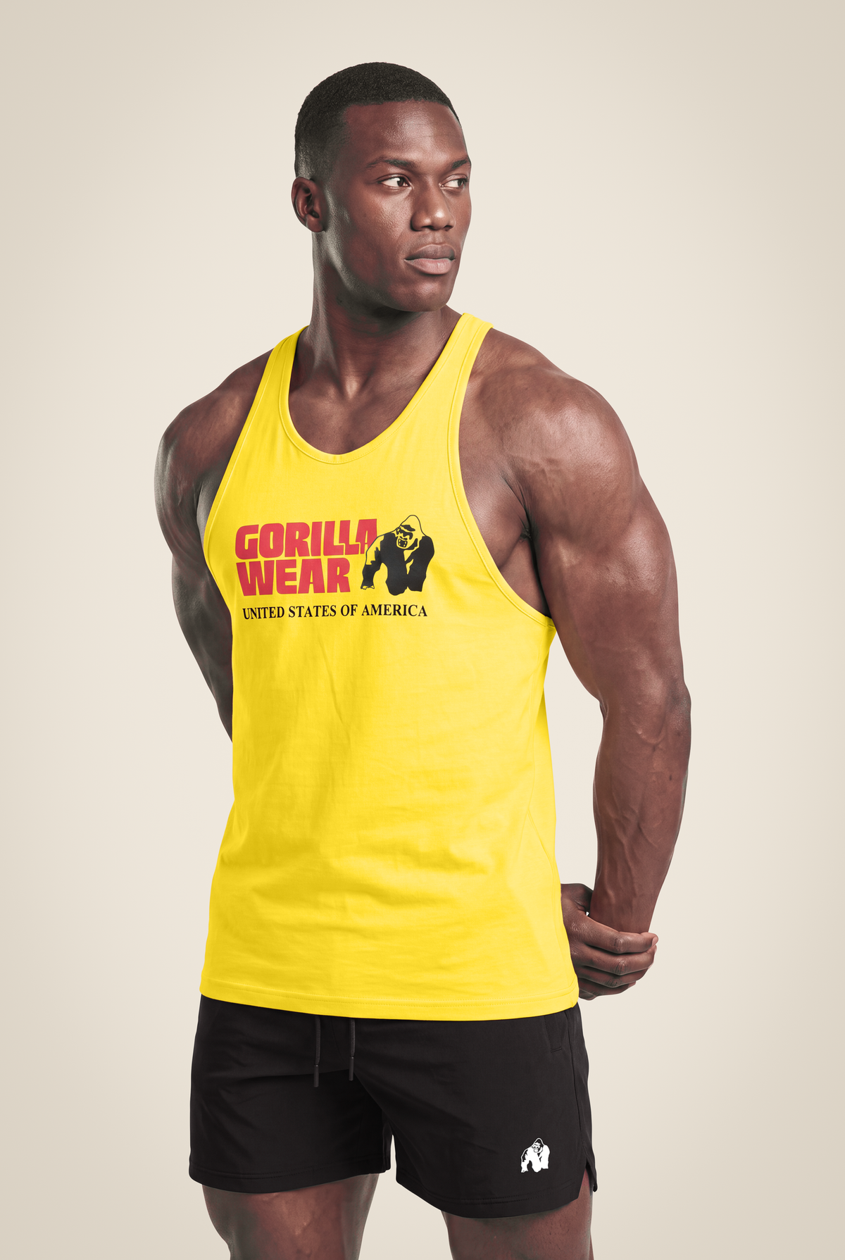 Gorilla Wear Classic Tank Top Tank Top Yellow
