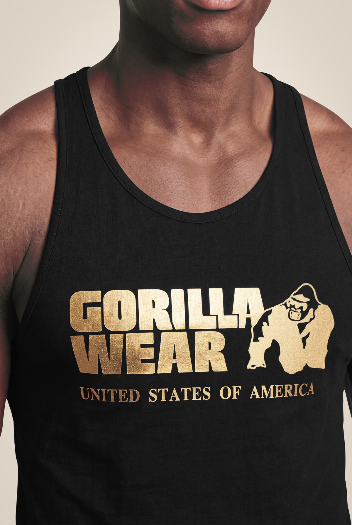 Gorilla Wear Classic Tank Top Tank Top Gold