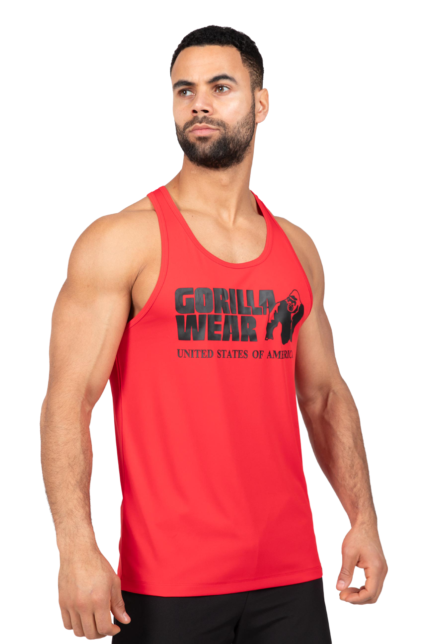 Gorilla Wear Classic Training Tank Top Tank Top Red
