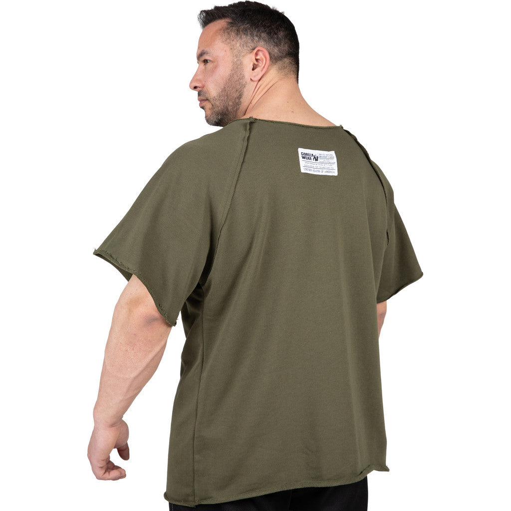 Gorilla Wear Classic Workout Top T-Shirt & Tops Army Green