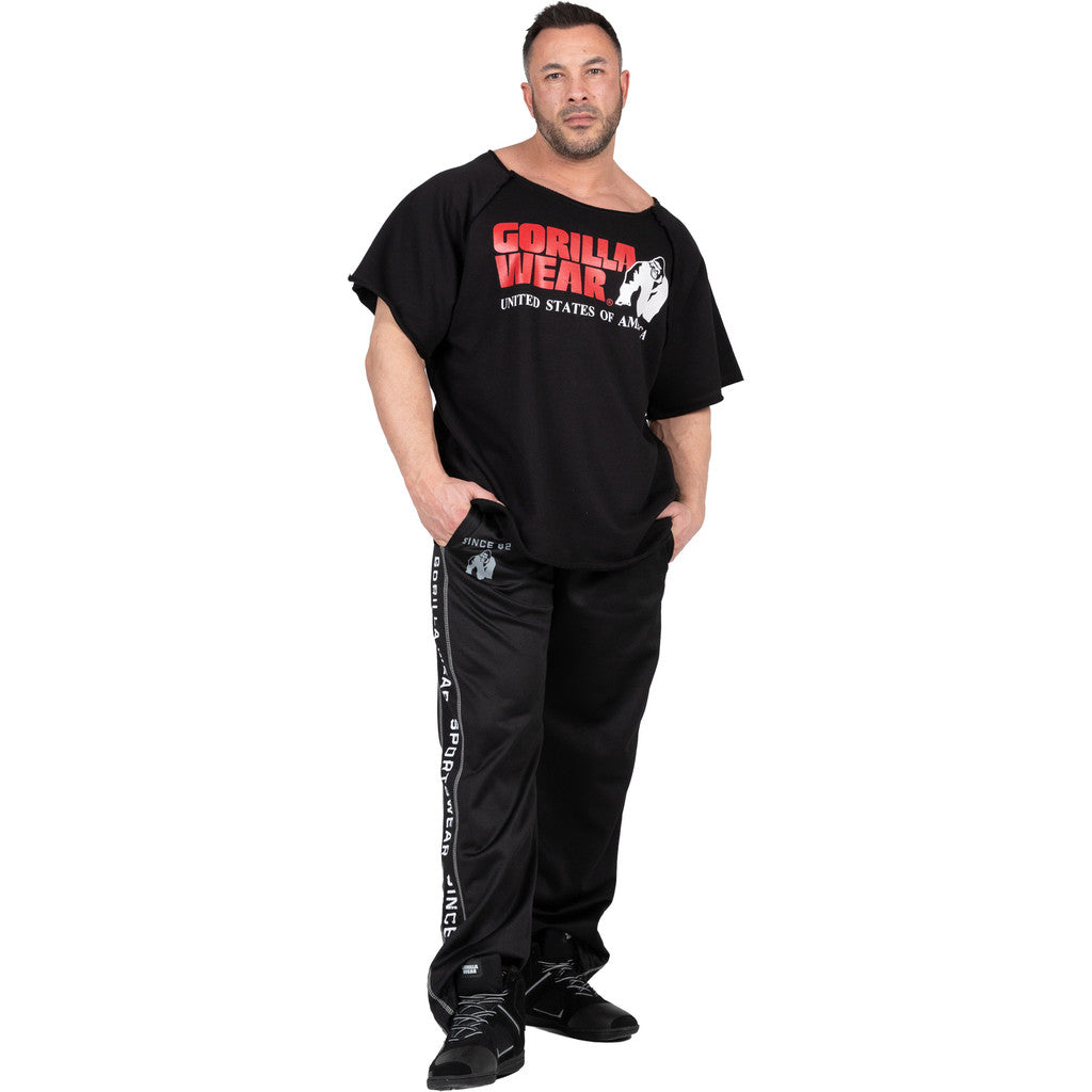 Gorilla Wear Classic Workout Top T-Shirt & Tops Black