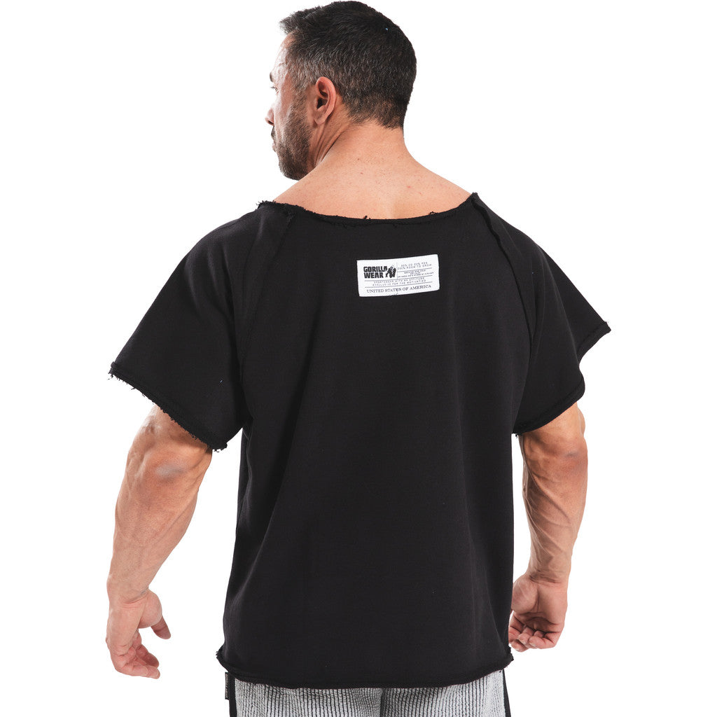 Gorilla Wear Classic Workout Top T-Shirt & Tops Black/Gold