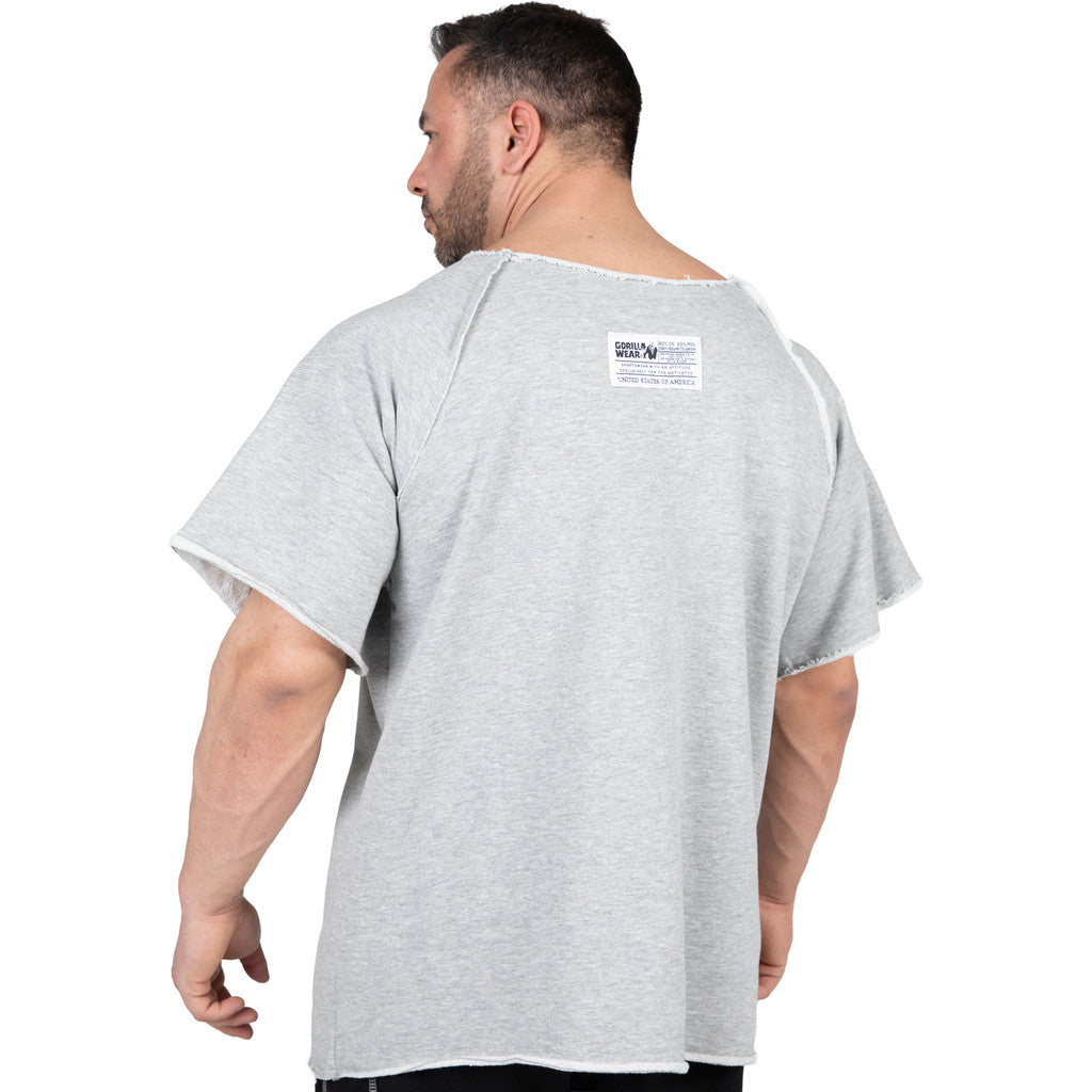 Gorilla Wear Classic Workout Top T-Shirt & Tops Gray