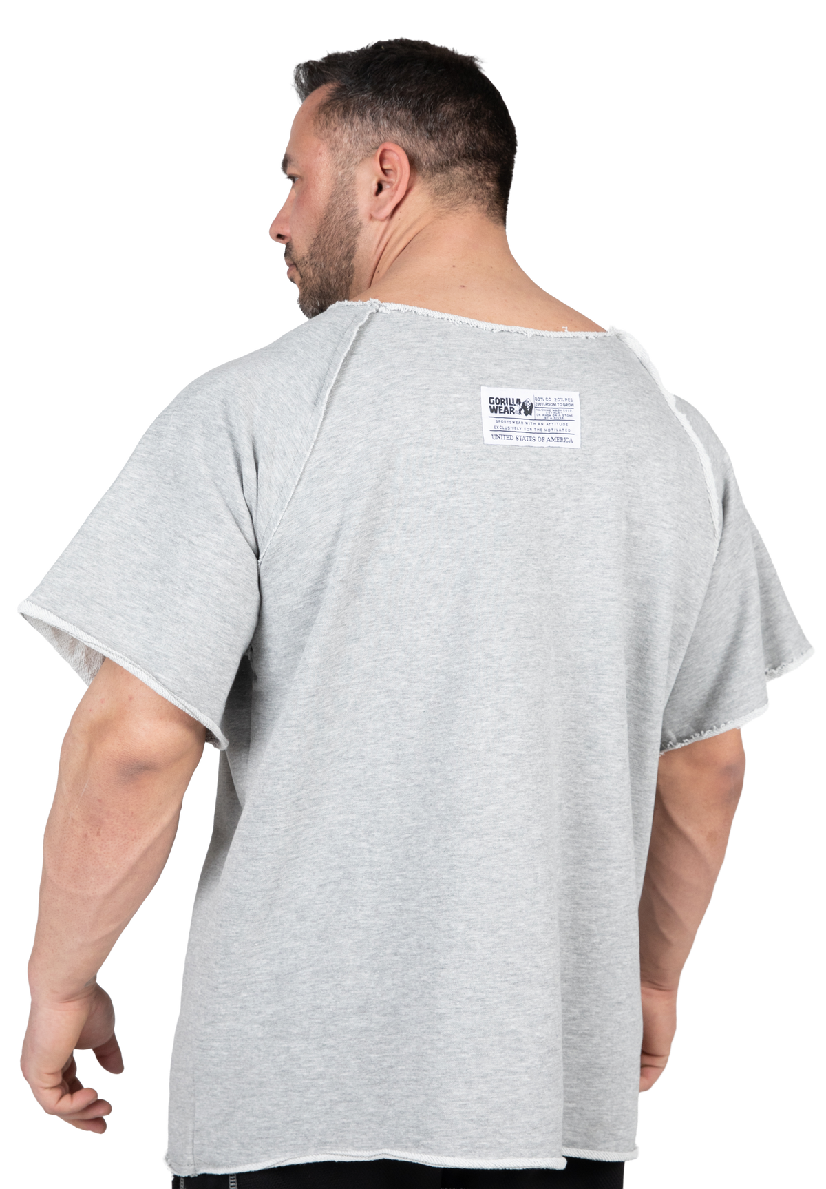Gorilla Wear Classic Workout Top T-Shirt & Tops Gray