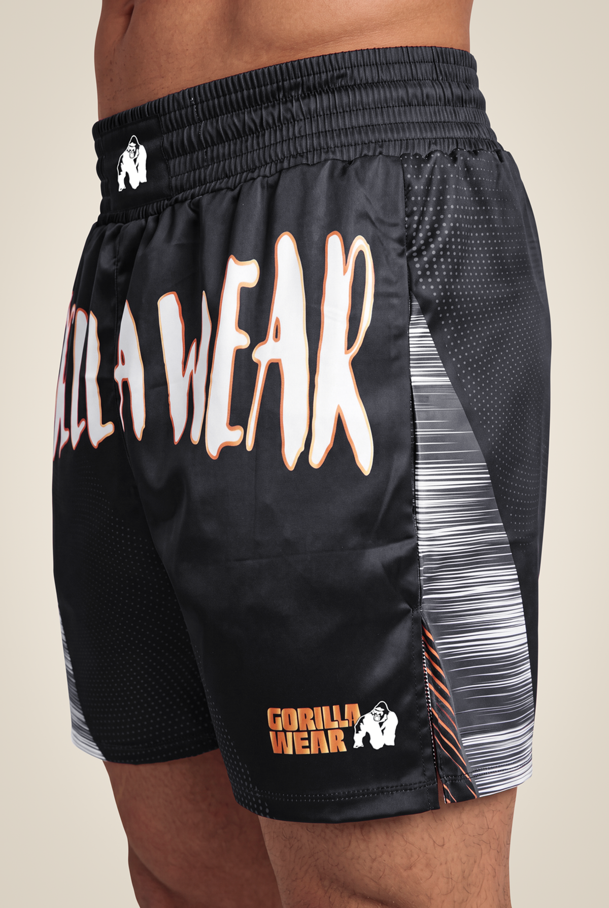 Gorilla Wear Clayton Boxing Shorts Shorts Black/Gold