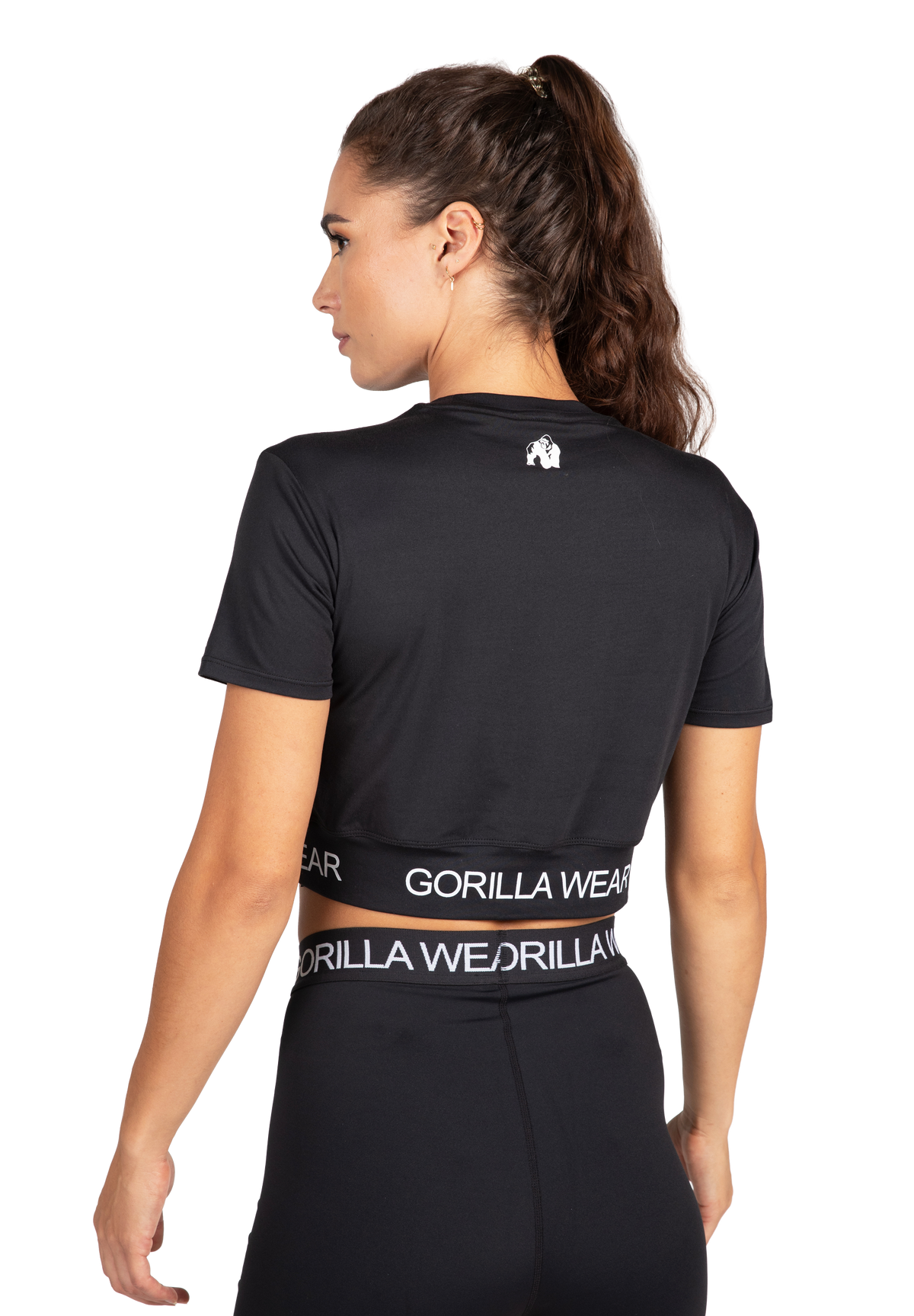 Gorilla Wear Colby Cropped T-Shirt T-Shirt & Tops Black