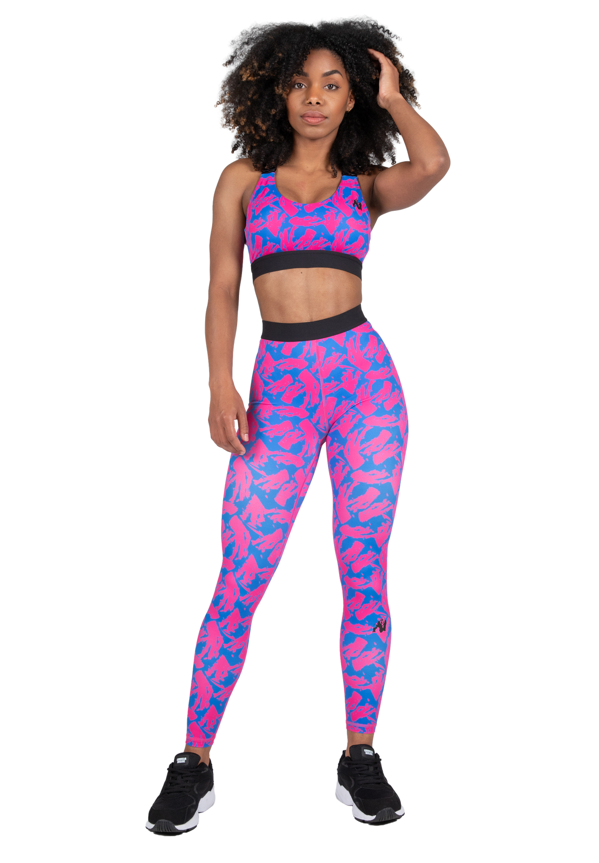 Gorilla Wear Colby Sports Bra Sports Bra Blue/Pink