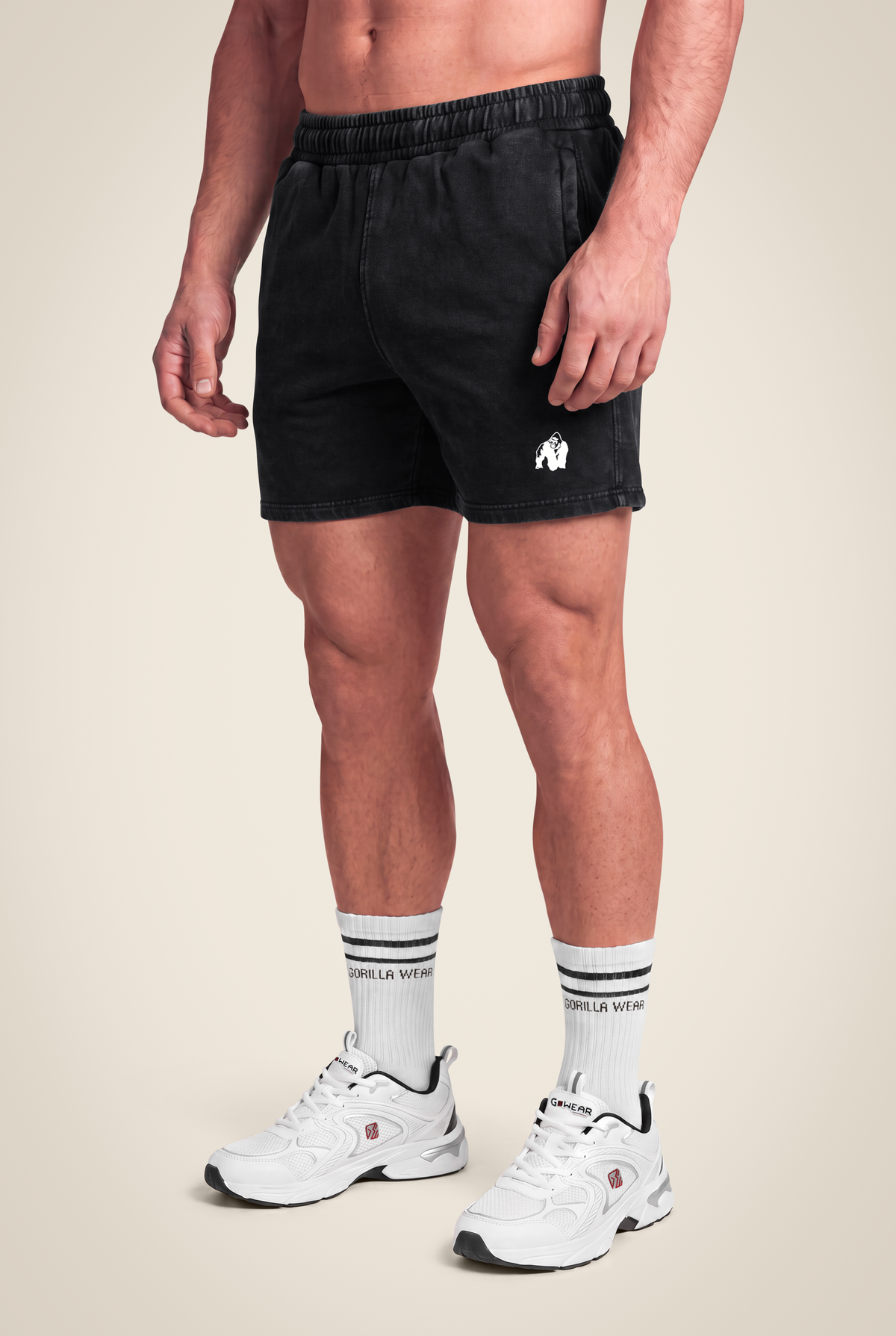 Gorilla Wear Curtis Sweatshorts Shorts Washed Gray