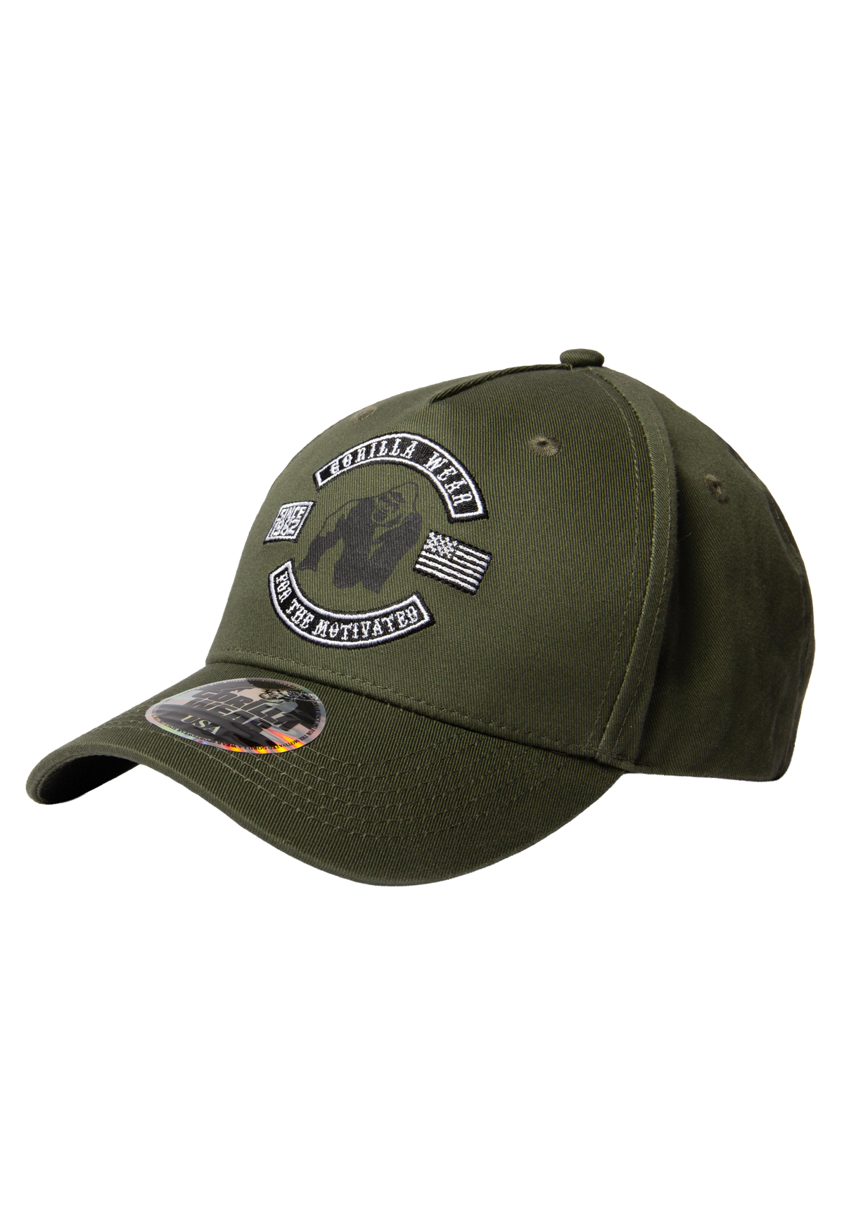 Gorilla Wear Darlington Cap Caps & Beanies Army Green