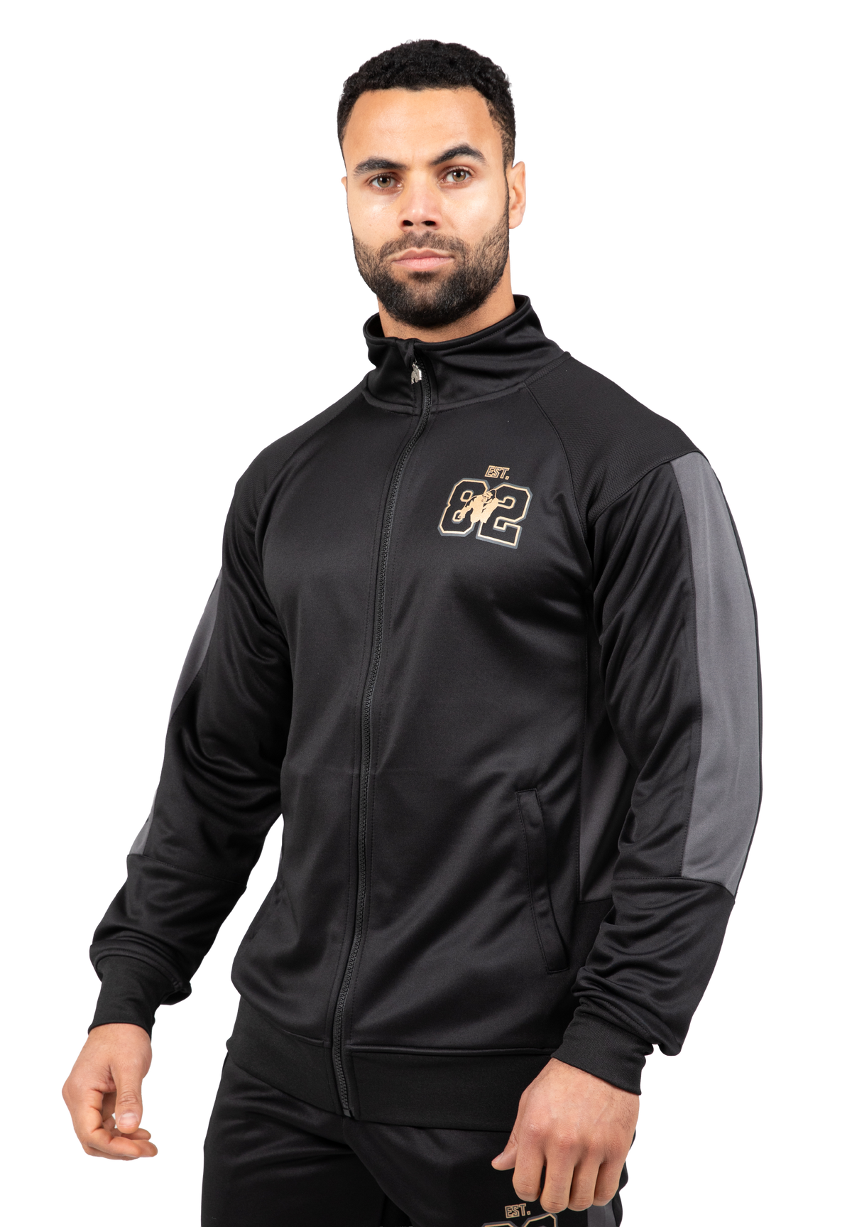 Gorilla Wear Devon Training Jacket Jacket Black/Gray