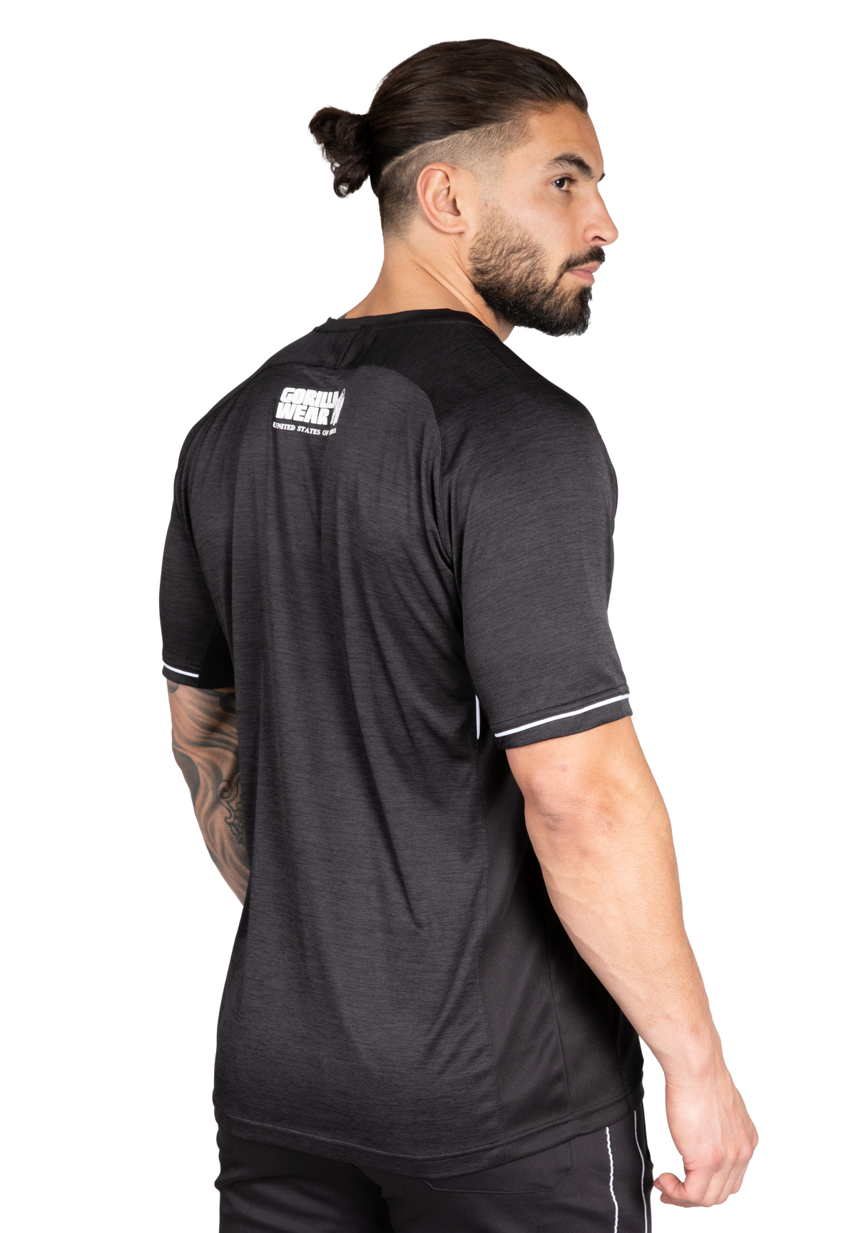 Gorilla Wear Fremont T-Shirt T-Shirt & Tops Black/White