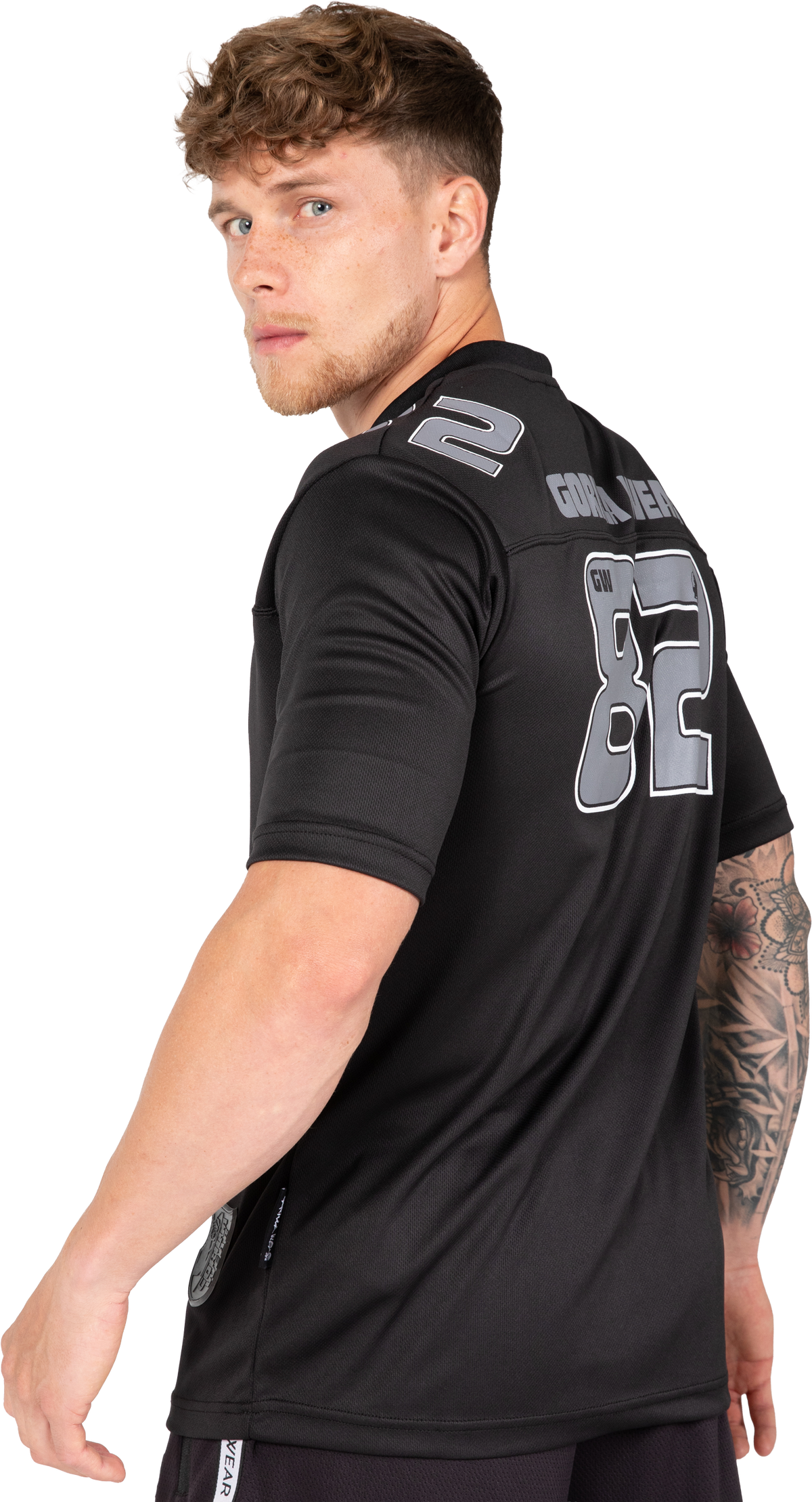 Gorilla Wear Fresno T-Shirt T-Shirt & Tops Black/Gray