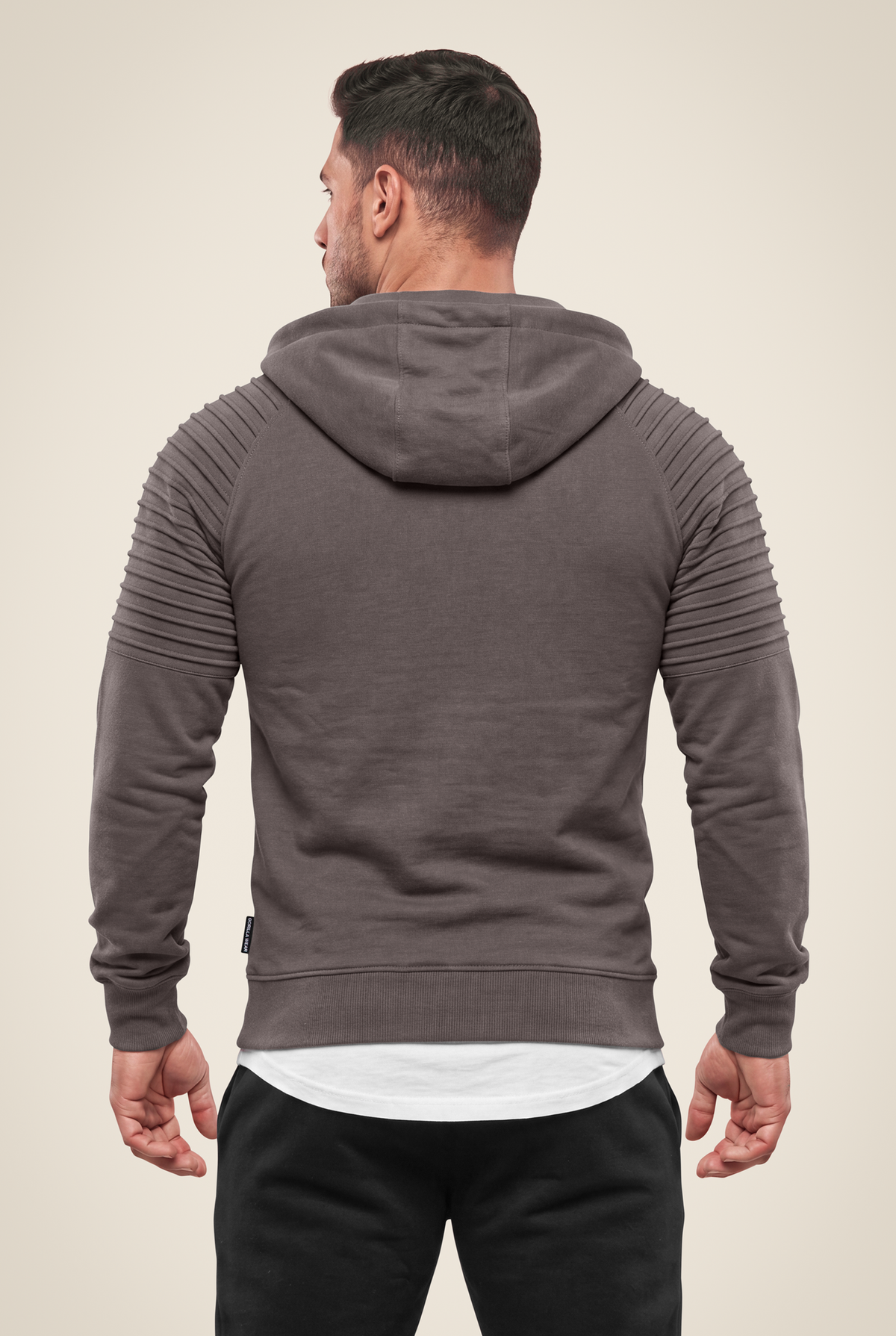 Gorilla Wear Georgia Zipped Hoodie Hoodie & Sweatshirt Gray