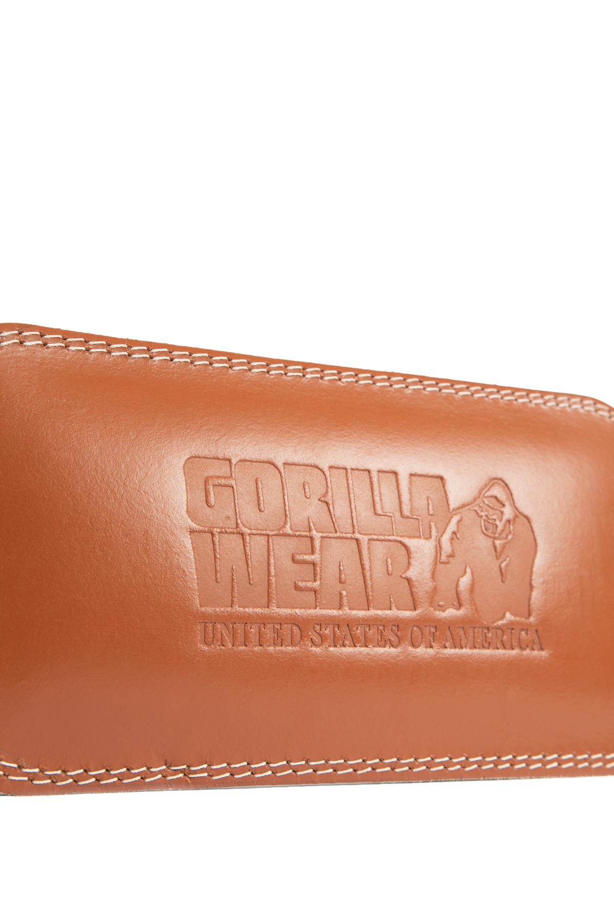 Gorilla Wear Gorilla Wear 6 Inch Padded Leather Lifting Belt Lifting Belts Brown