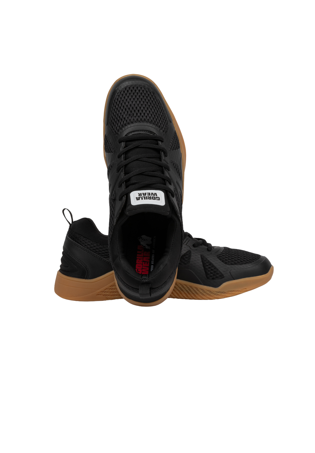 Gorilla Wear Gorilla Wear Gym Hybrids Shoes Black/Brown