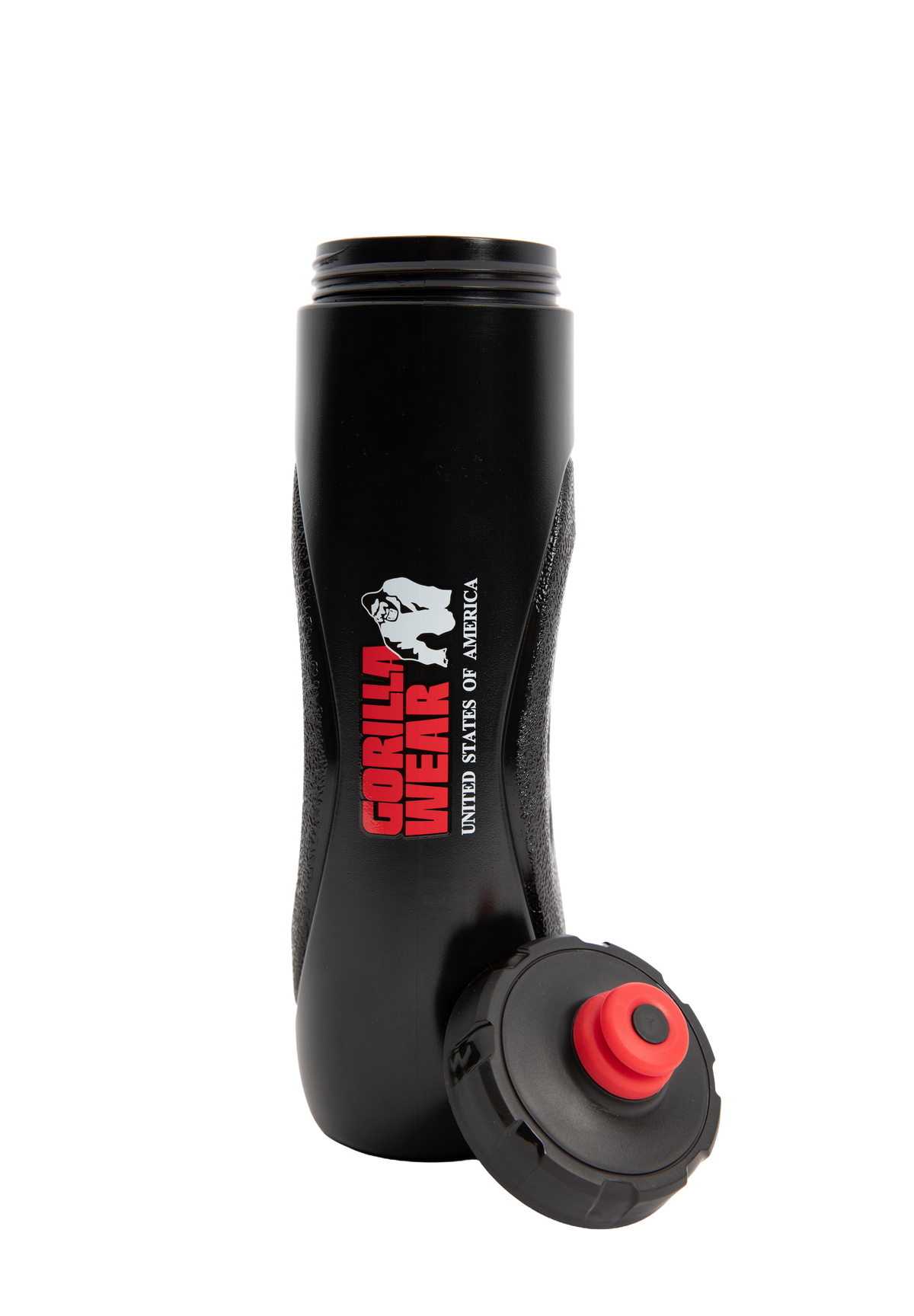Gorilla Wear Grip Sports Bottle 750ML Shakers & Bottles Black