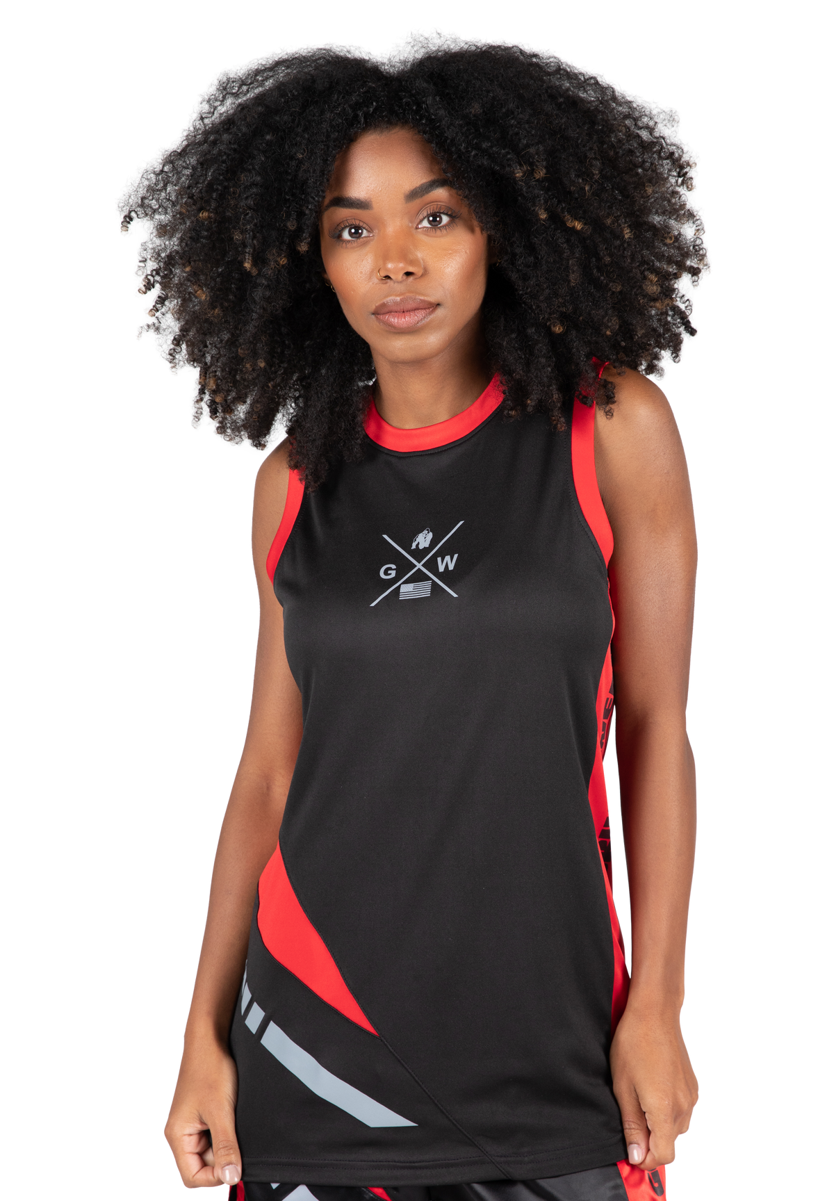 Gorilla Wear Hornell Tank Top Tank Top Black/Red