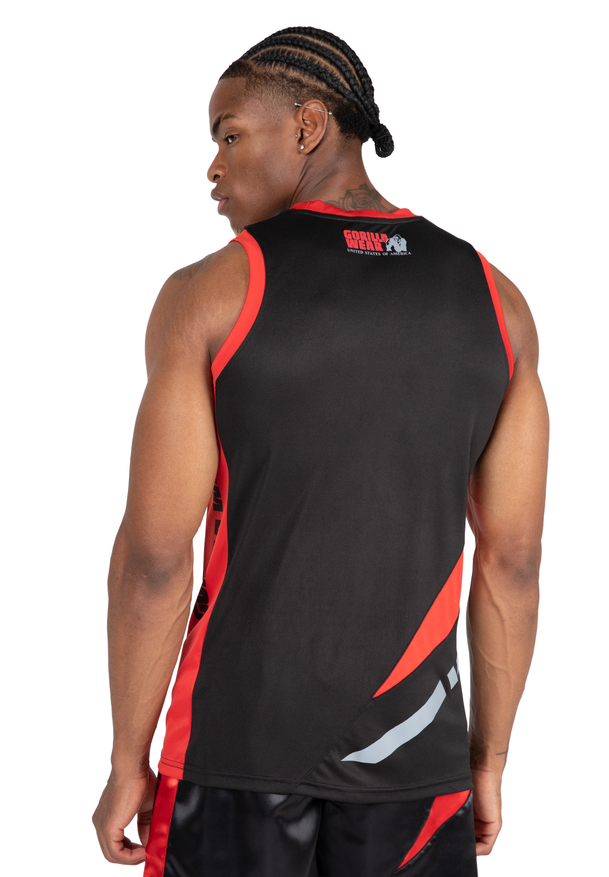 Gorilla Wear Hornell Tank Top Tank Top Black/Red