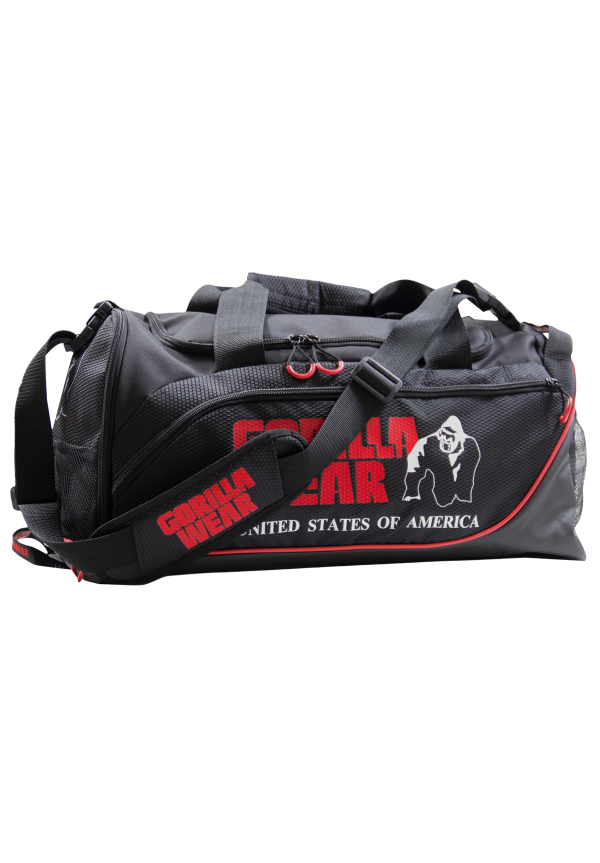 Gorilla Wear Jerome Gym Bag Gym Bags & Backpacks Black/Red