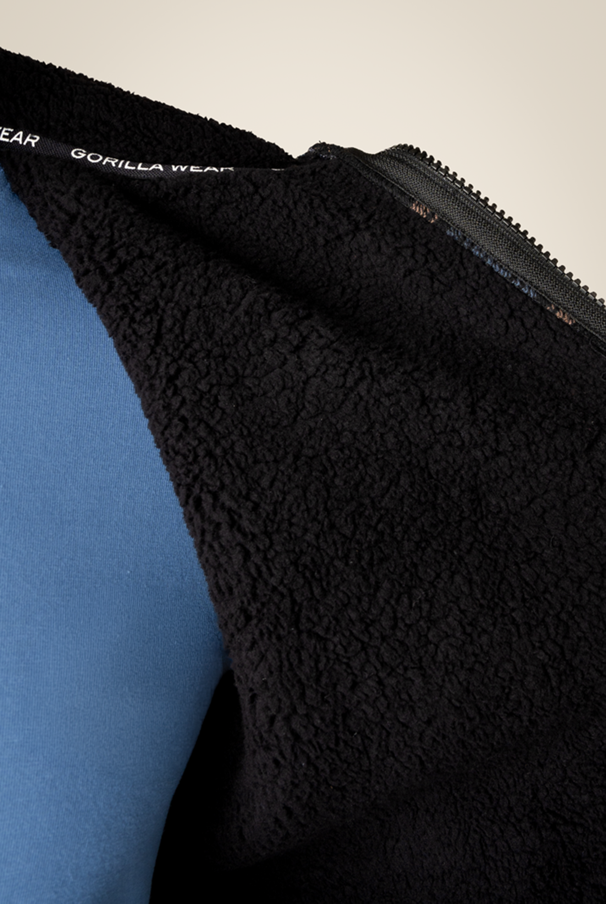 Gorilla Wear Kenton Zipped Jacket Jacket Black/Blue