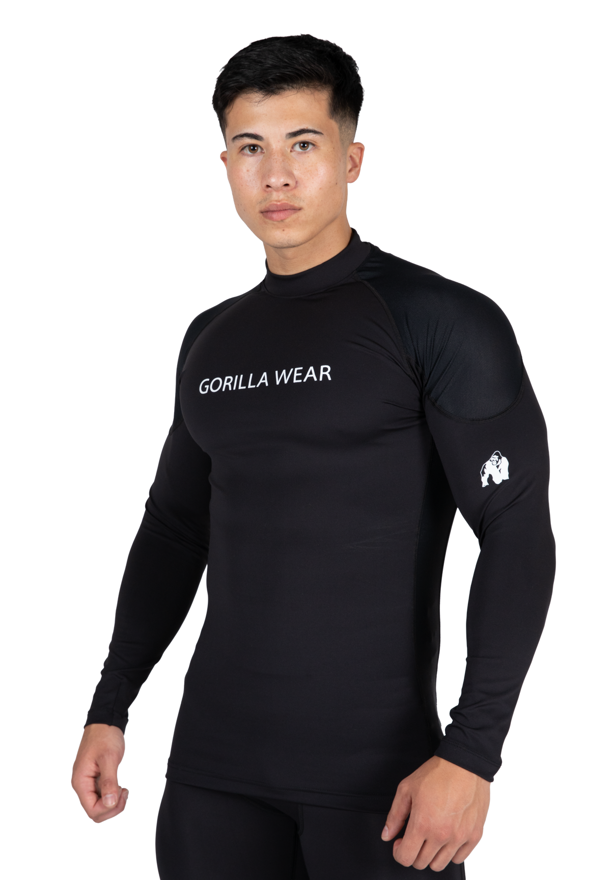 Gorilla Wear Lorenzo Performance Long Sleeve T-Shirt & Tops Black