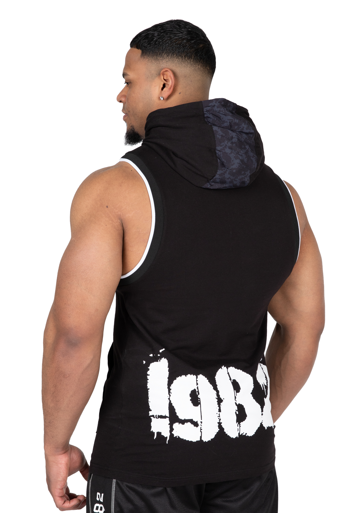 Gorilla Wear Loretto Hooded Tank Top Tank Top Black