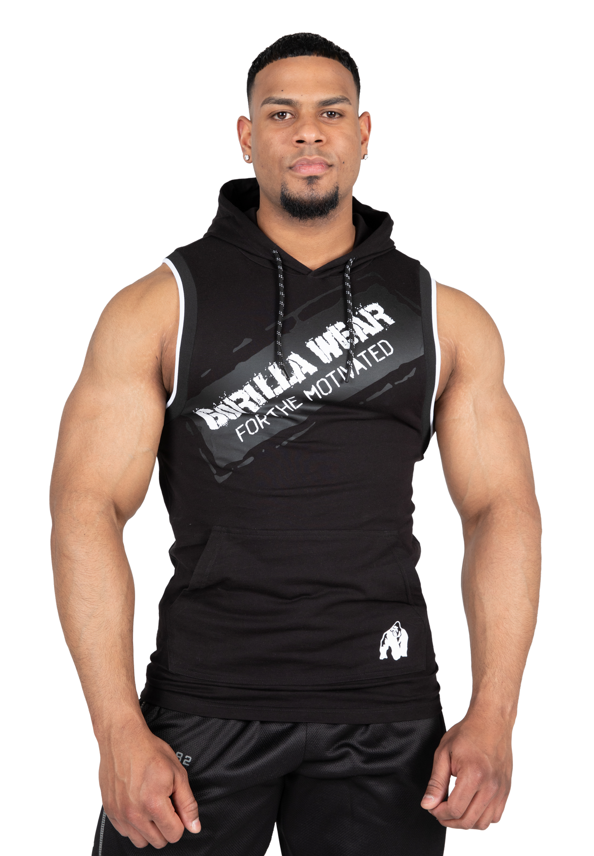 Gorilla Wear Loretto Hooded Tank Top Tank Top Black