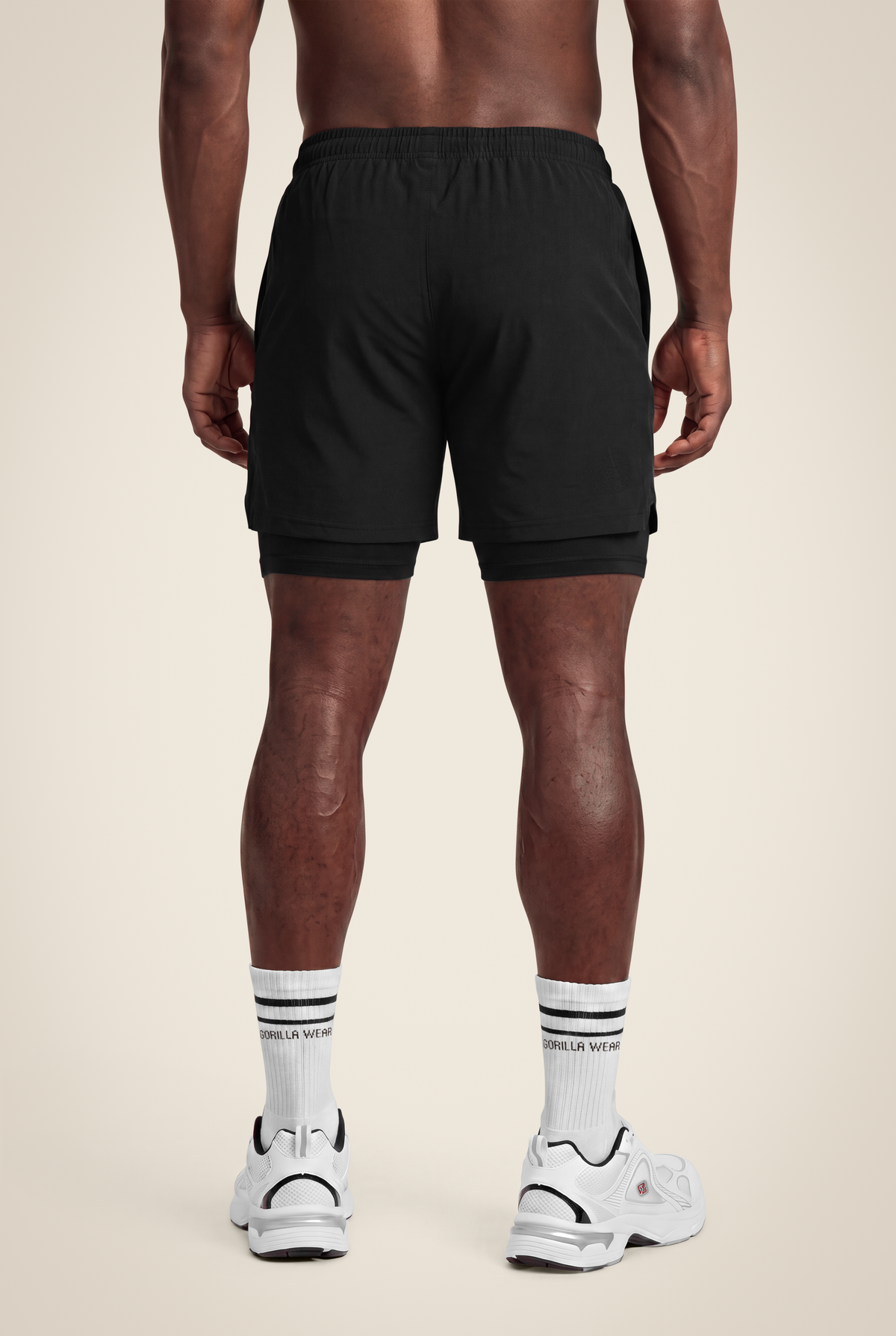 Gorilla Wear Lowell 2-In-1 Shorts Shorts Black