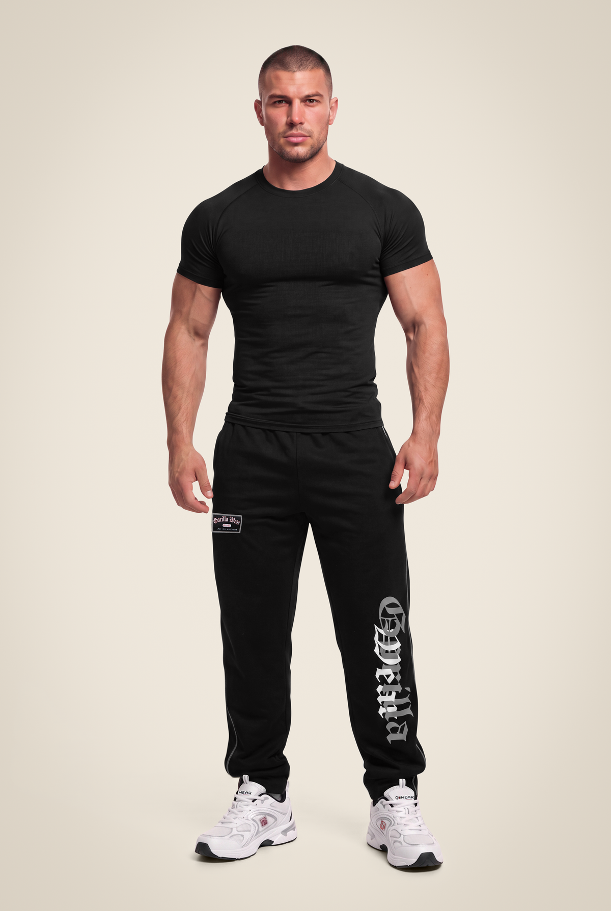 Gorilla Wear Marlow Mesh Pants Pants Black/Gray