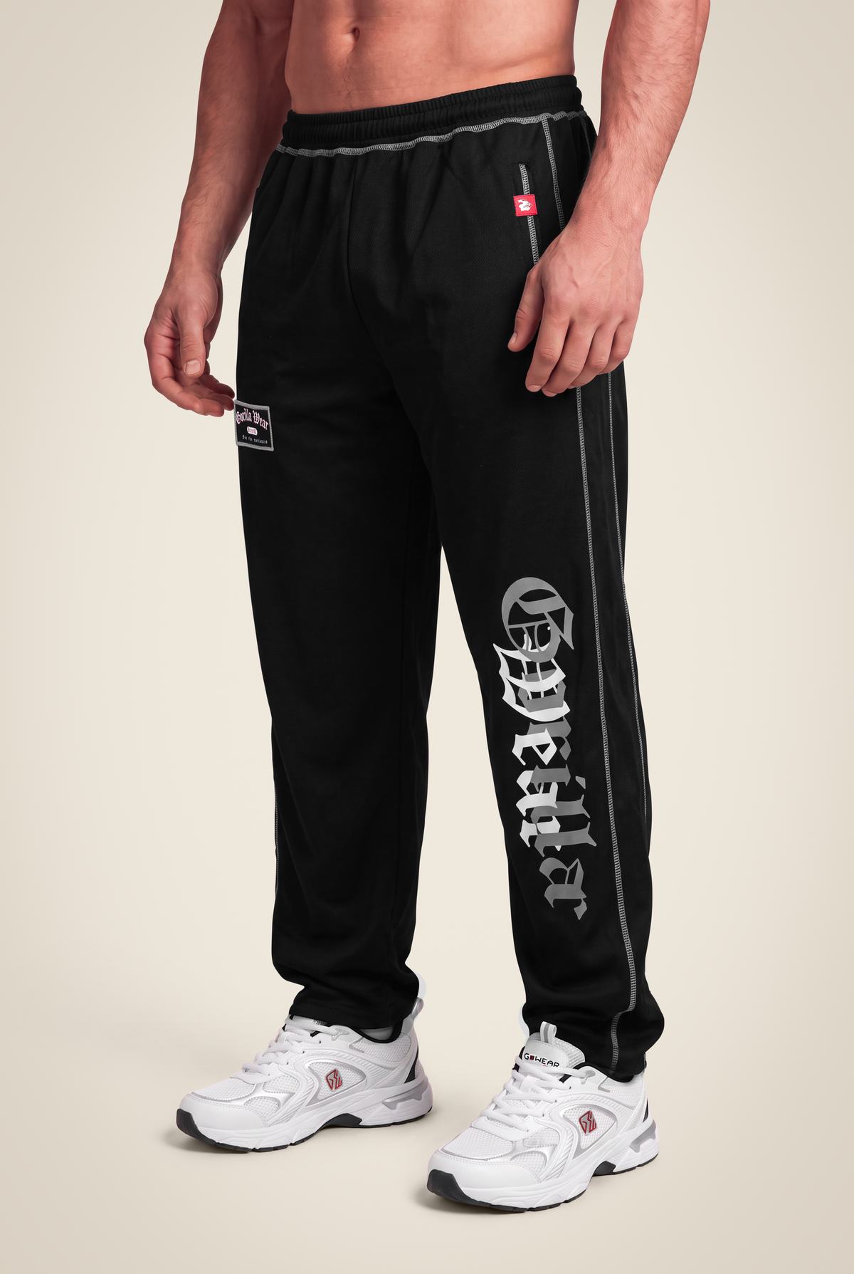 Gorilla Wear Marlow Mesh Pants Pants Black/Gray