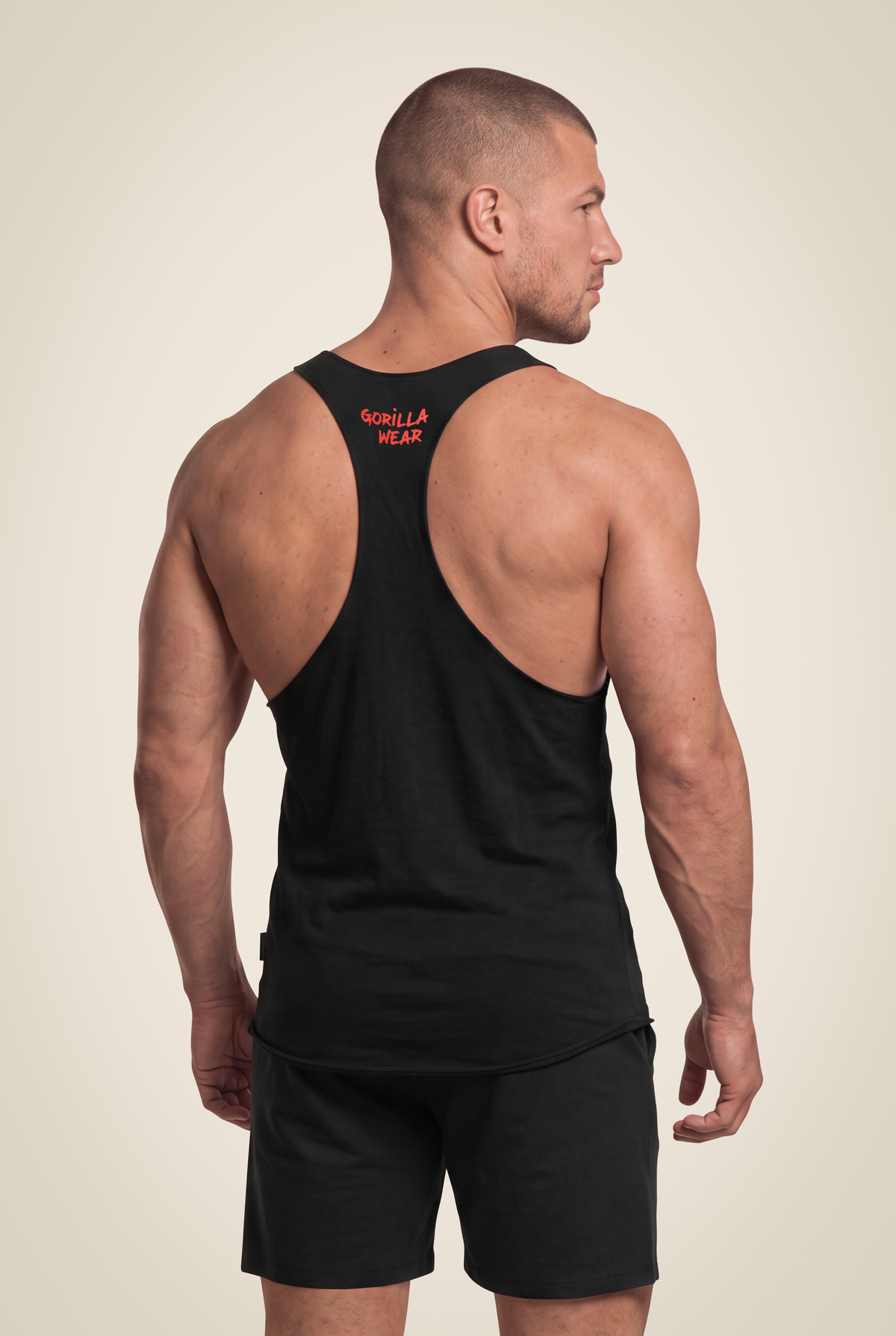 Gorilla Wear Melrose Stringer Tank Top Black