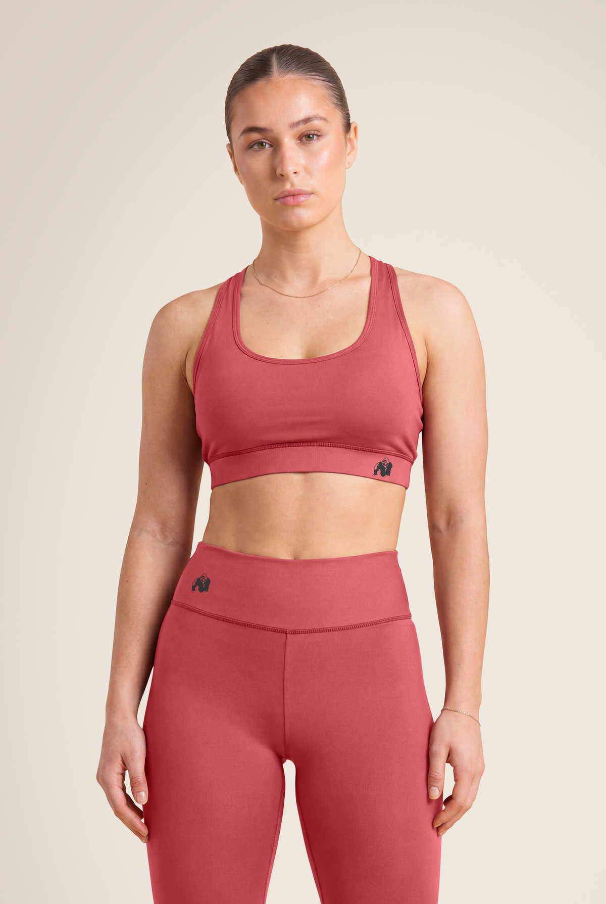 Gorilla Wear Meta Sports Bra Sports Bra Burgundy