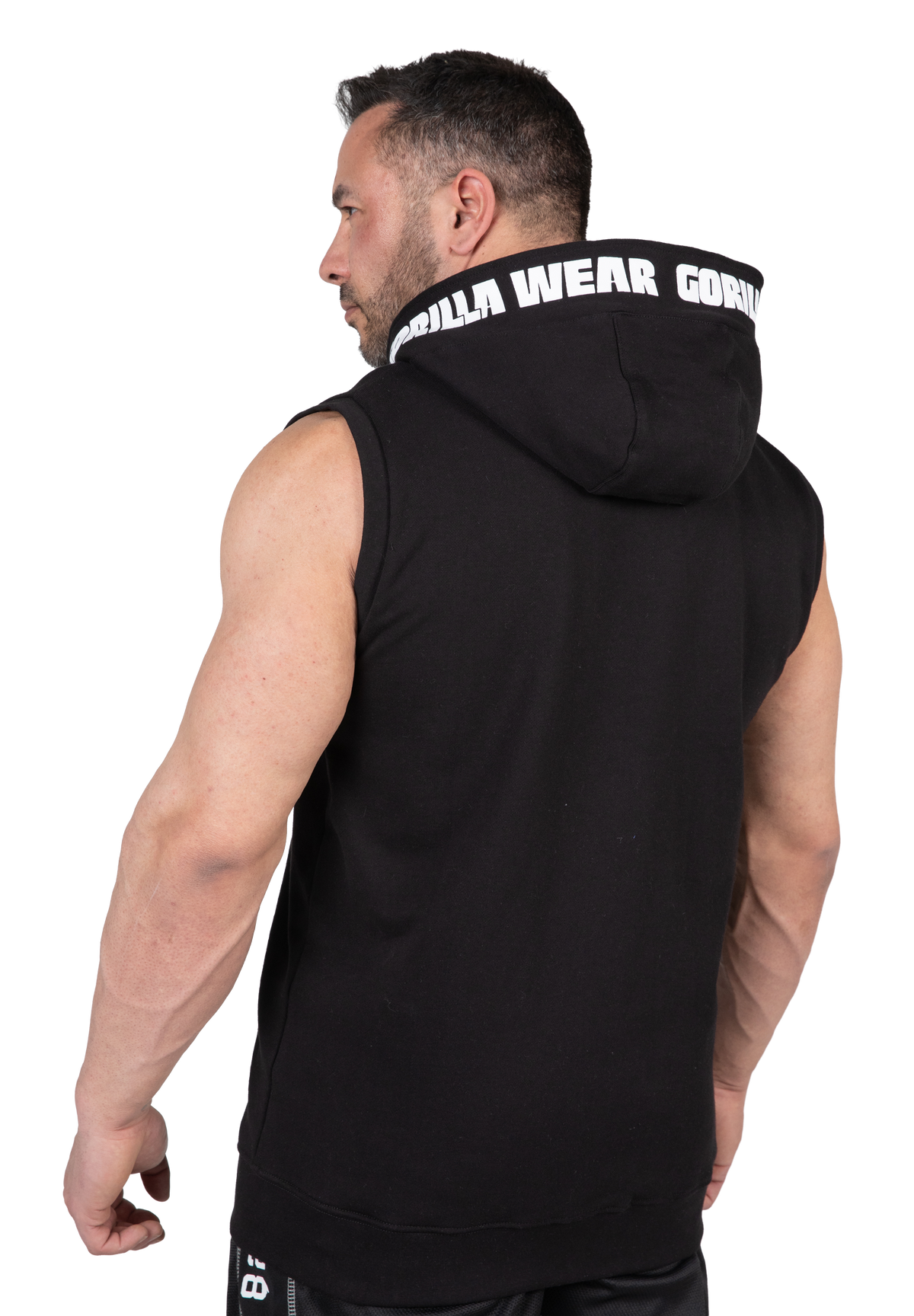 Gorilla Wear Milwaukee S/L Zipped Hoodie Hoodie & Sweatshirt Black