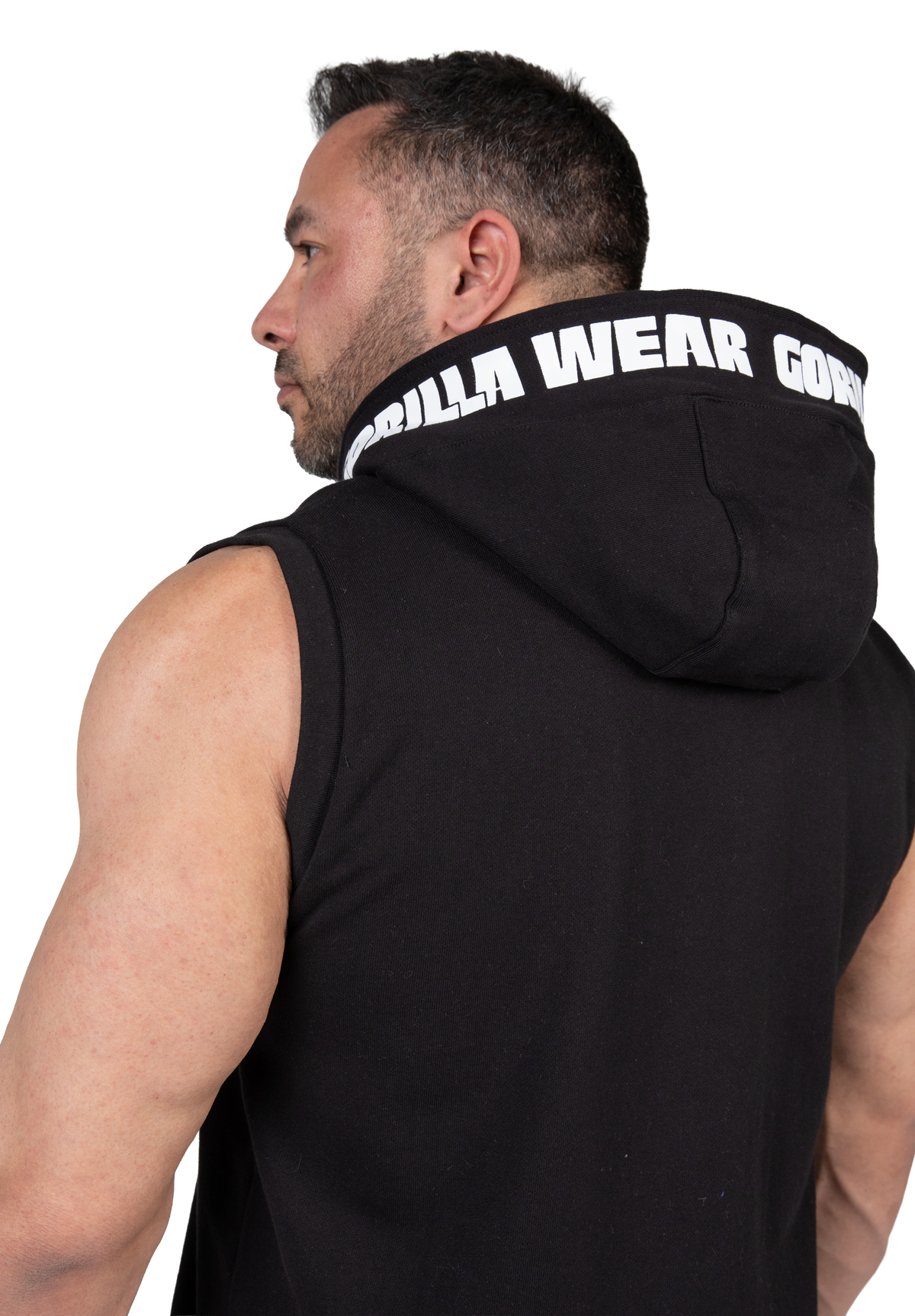 Gorilla Wear Milwaukee S/L Zipped Hoodie Hoodie & Sweatshirt Black