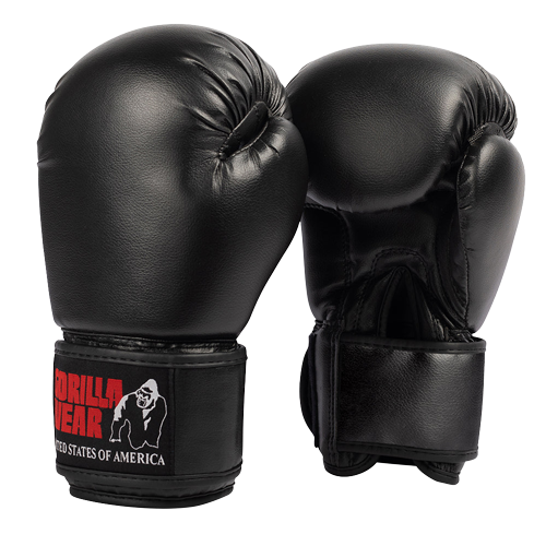 Gorilla Wear Mosby Boxing Gloves Fight Gear Black
