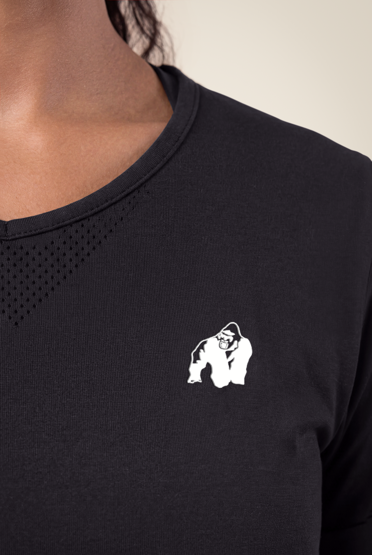 Gorilla Wear Neiro Seamless T-Shirt T-Shirt & Tops Black