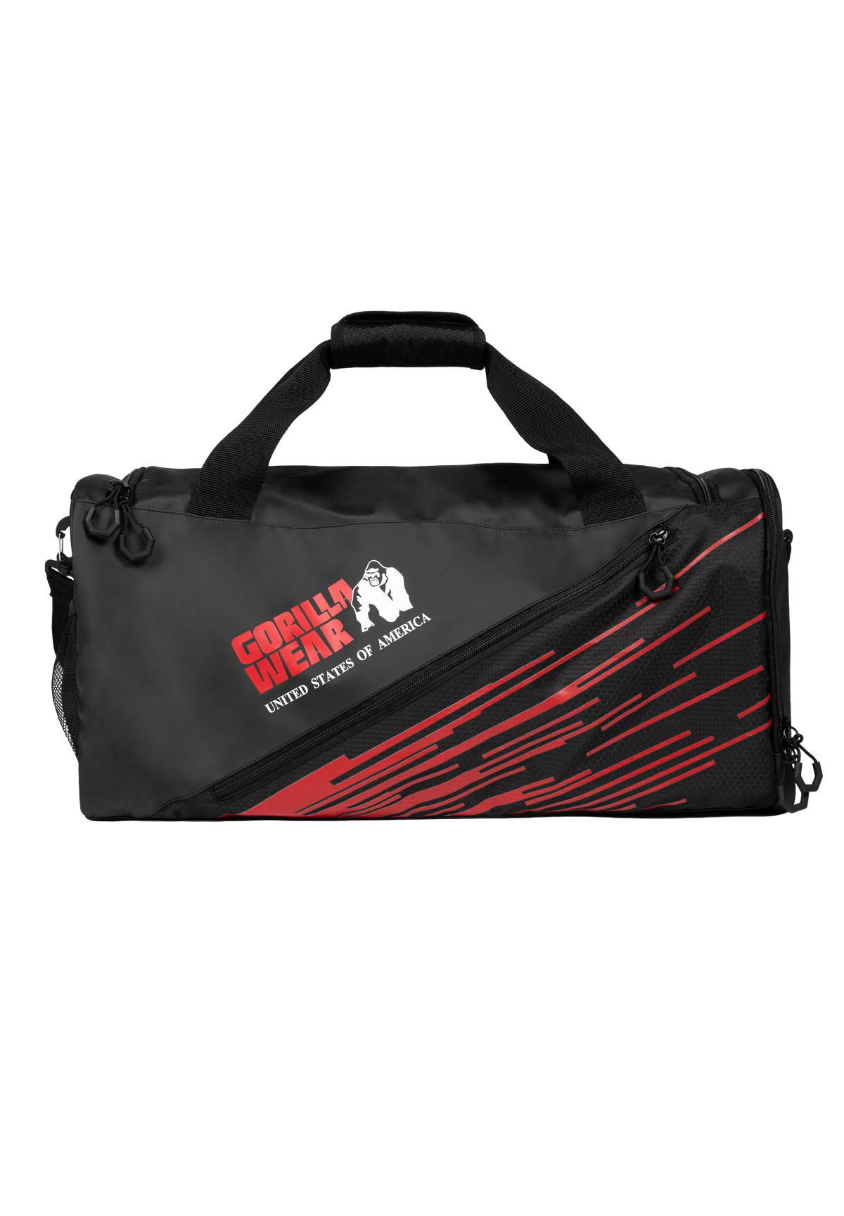 Gorilla Wear Ohio Gym Bag Gym Bags & Backpacks Black/Red