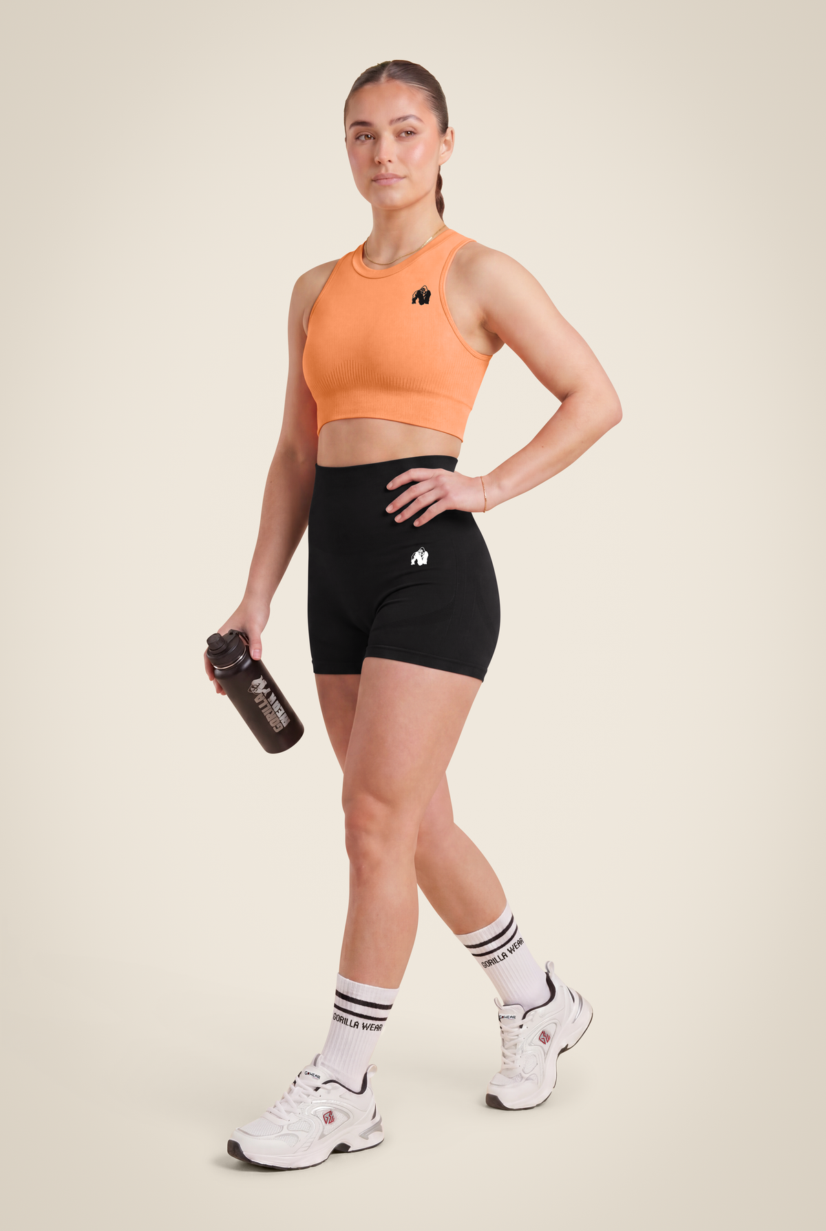 Gorilla Wear Olivia Seamless Shorts Shorts Black