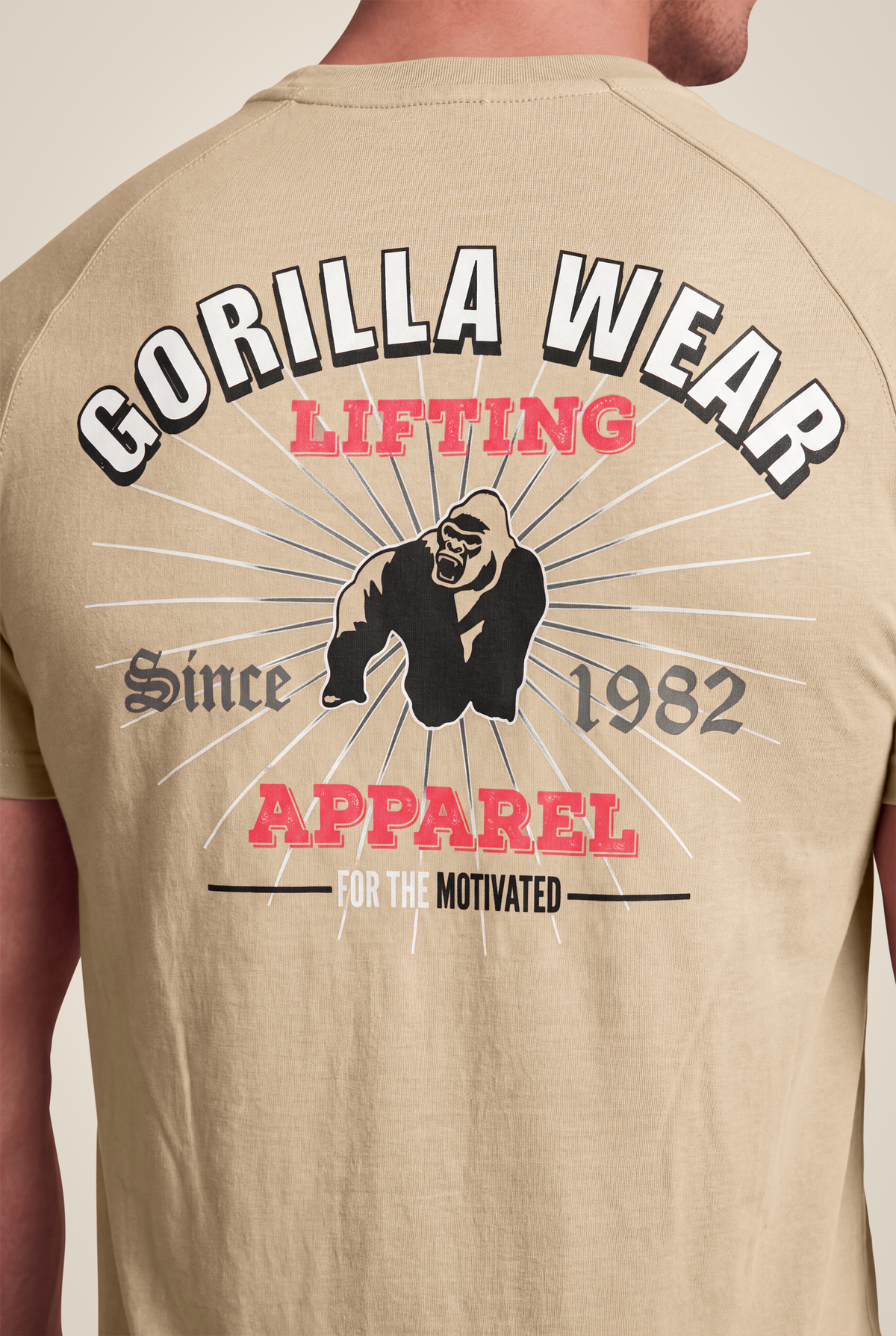 Gorilla Wear Oregon T-Shirt T-Shirt & Tops Beige