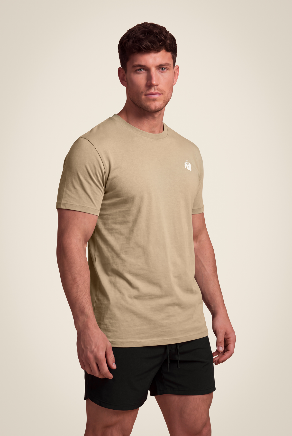 Gorilla Wear Oregon T-Shirt T-Shirt & Tops Beige