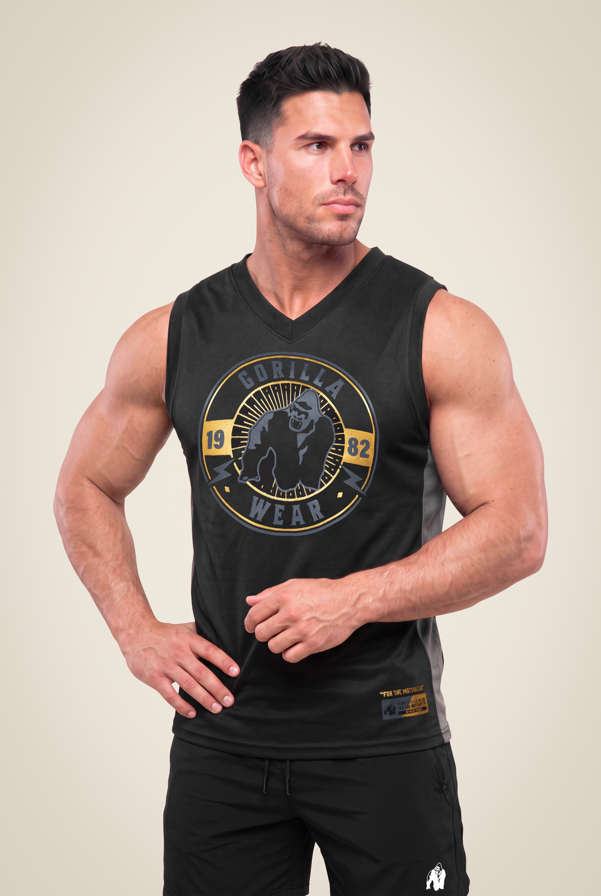Gorilla Wear Orlando Jersey Tank Top Tank Top Black